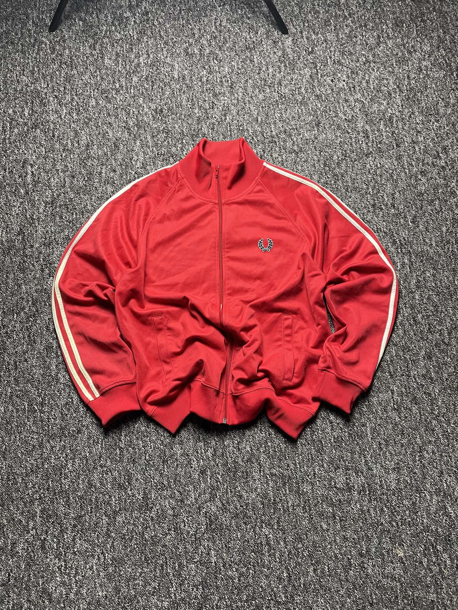 Fred Perry × Vintage Sweatshirt tracksuit Logo Fred Perry classic drill drip Size US M / EU 48-50 / 2 - 1 Thumbnail