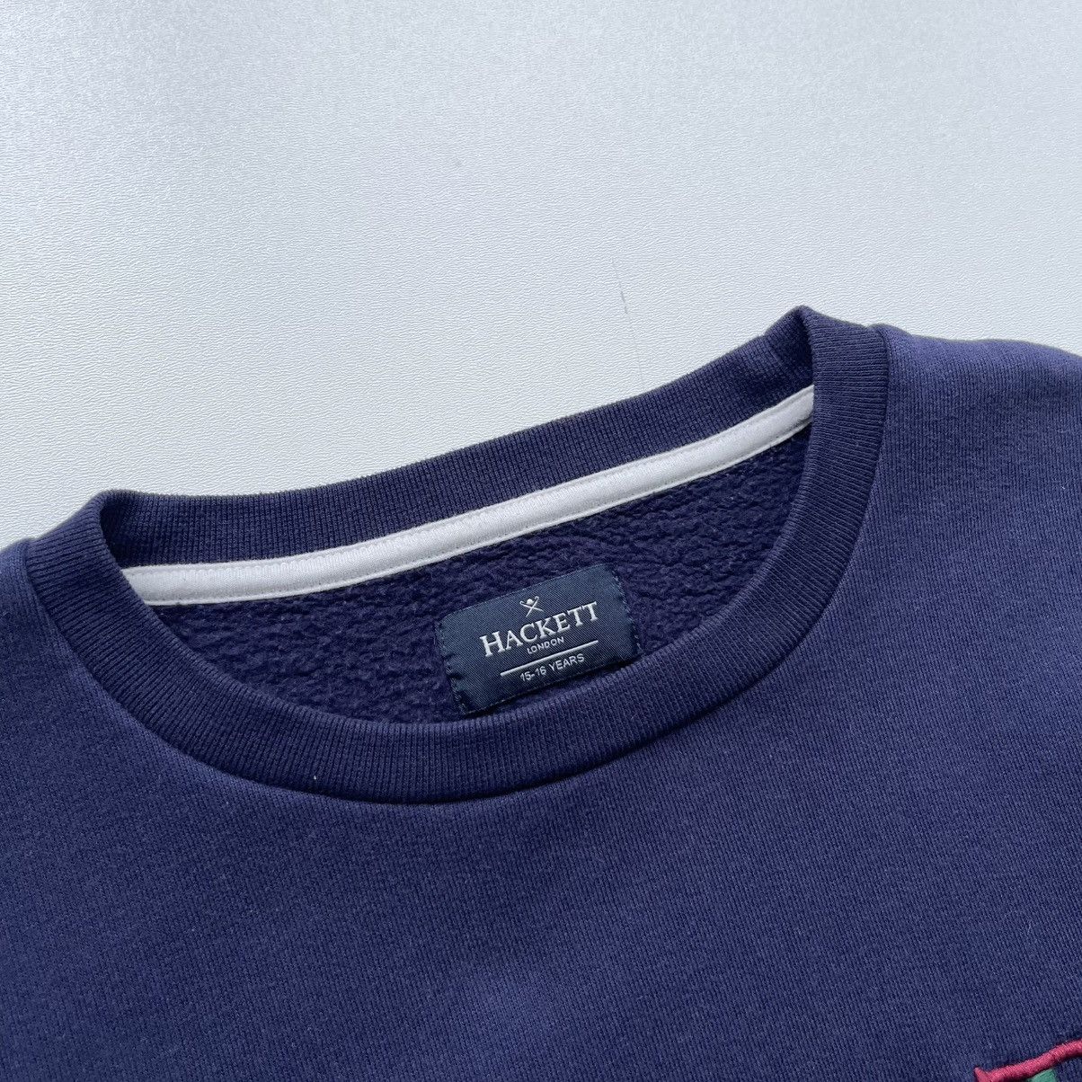 Hackett Hackett London Multi Logo Sweatshirt Navy Size US S / EU 44-46 / 1 - 7 Thumbnail