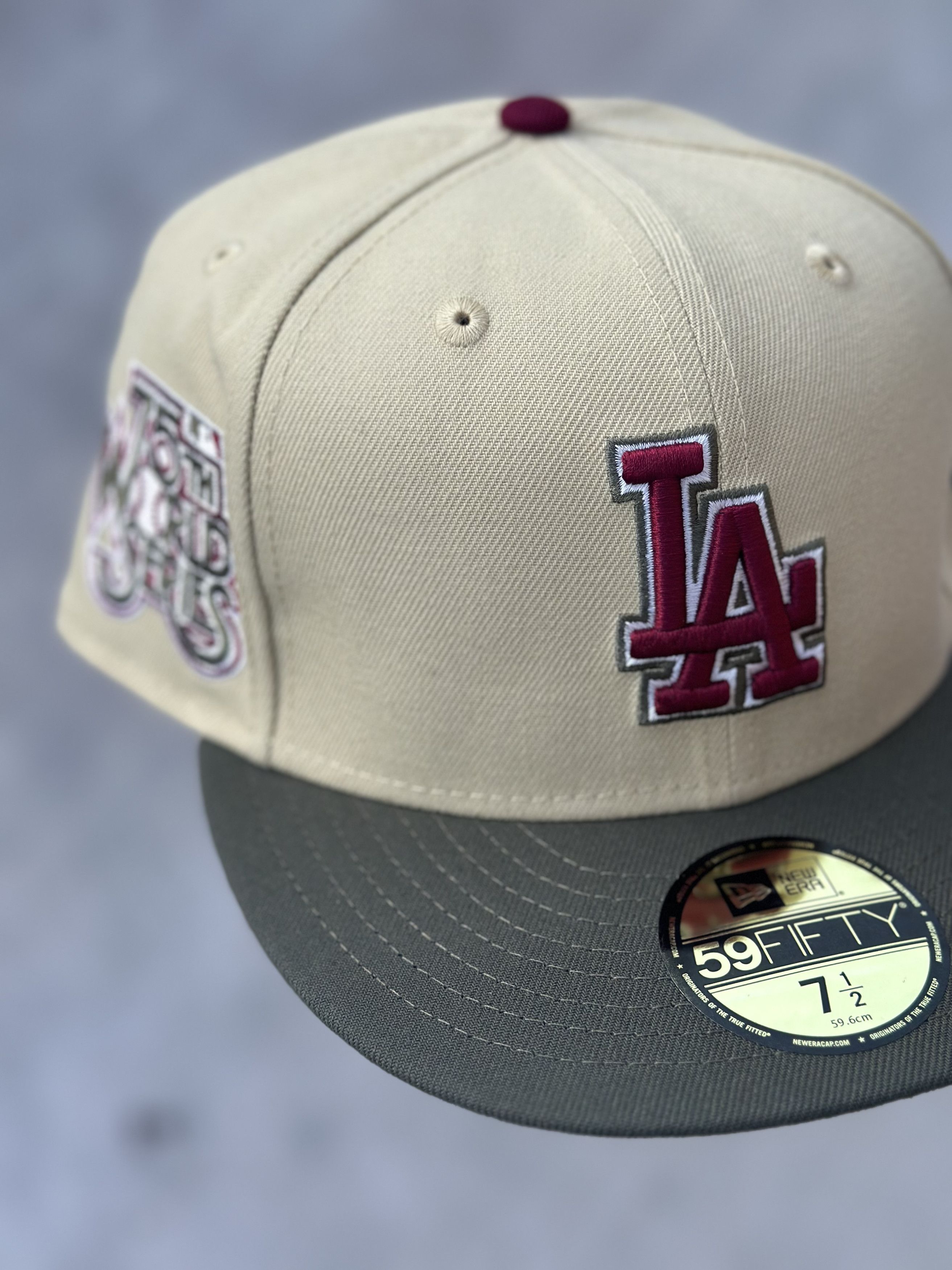 Hat Club 7 1/2 LA Dodgers 75th World Series Patch Size ONE SIZE - 1 Thumbnail