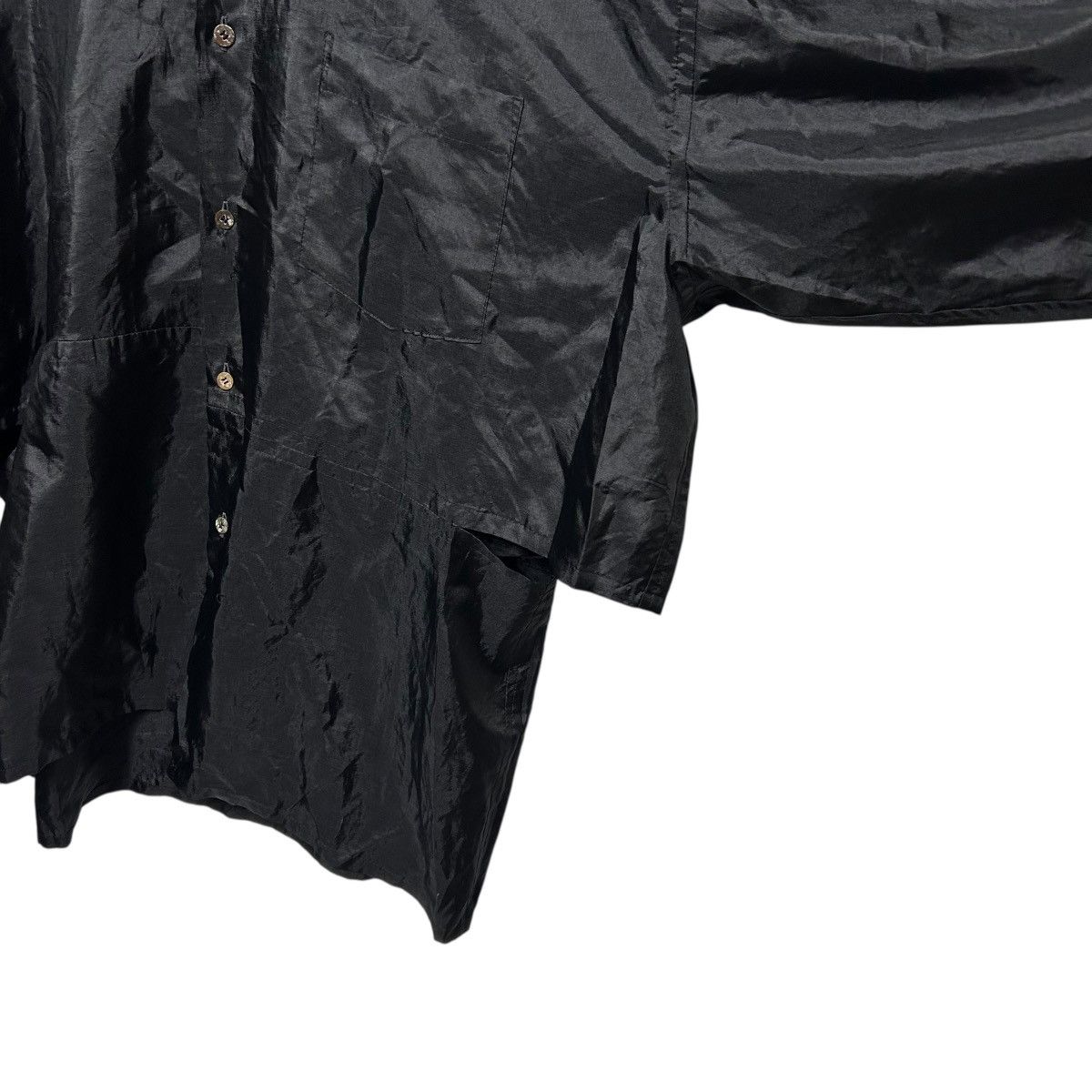 Comme des Garcons 562 Comme Des Garcons 90s asymmetry docking shirt vintage Size US L / EU 52-54 / 3 - 6 Thumbnail
