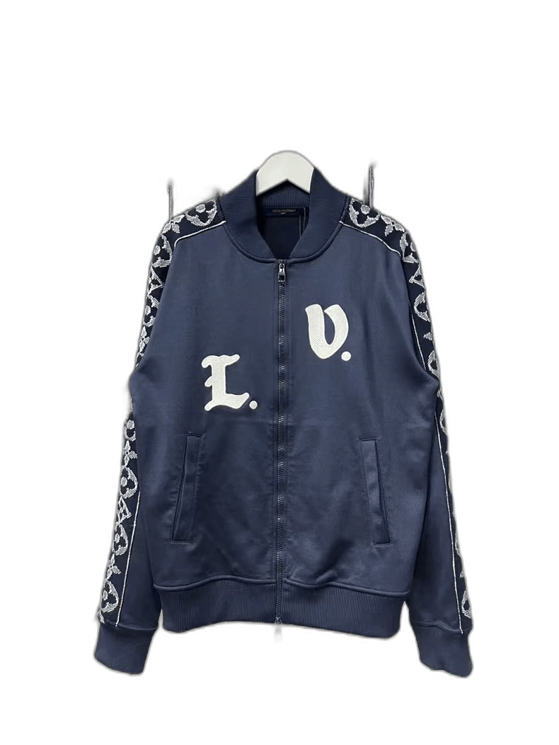 Louis Vuitton Louis Vuitton Nigo Navy Zip Jacket Size US S / EU 44-46 / 1 - 1 Thumbnail
