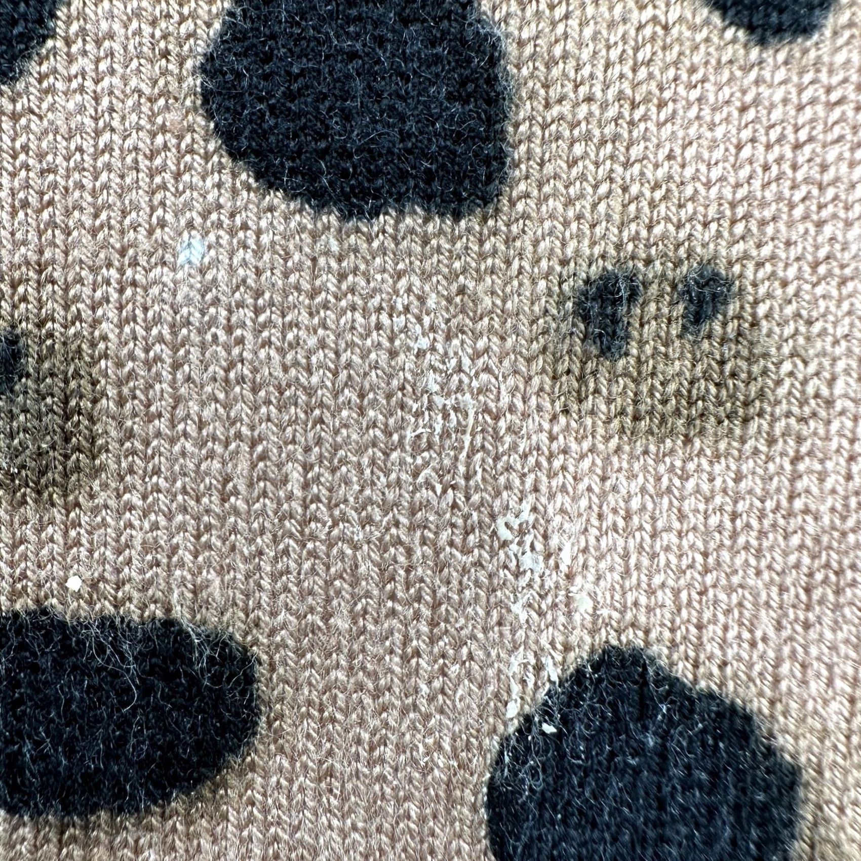 Quacker Factory Quacker Factory Cardigan Womens Medium Leopard Print Button Front Beaded Sweater Size M / US 6-8 / IT 42-44 - 7 Thumbnail