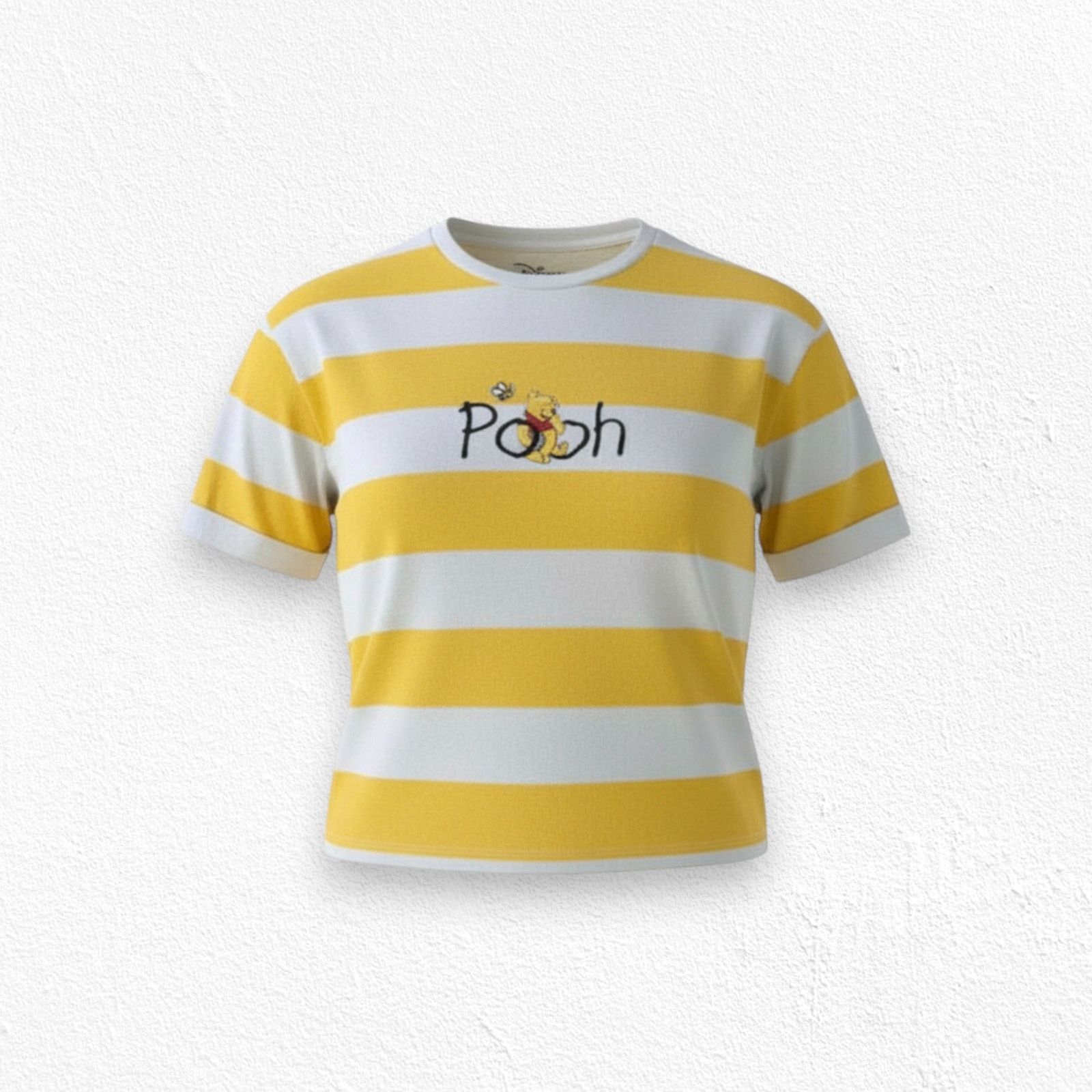 Disney Disney Winnie the Pooh Striped Shirt Size Medium Size M / US 6-8 / IT 42-44 - 1 Thumbnail
