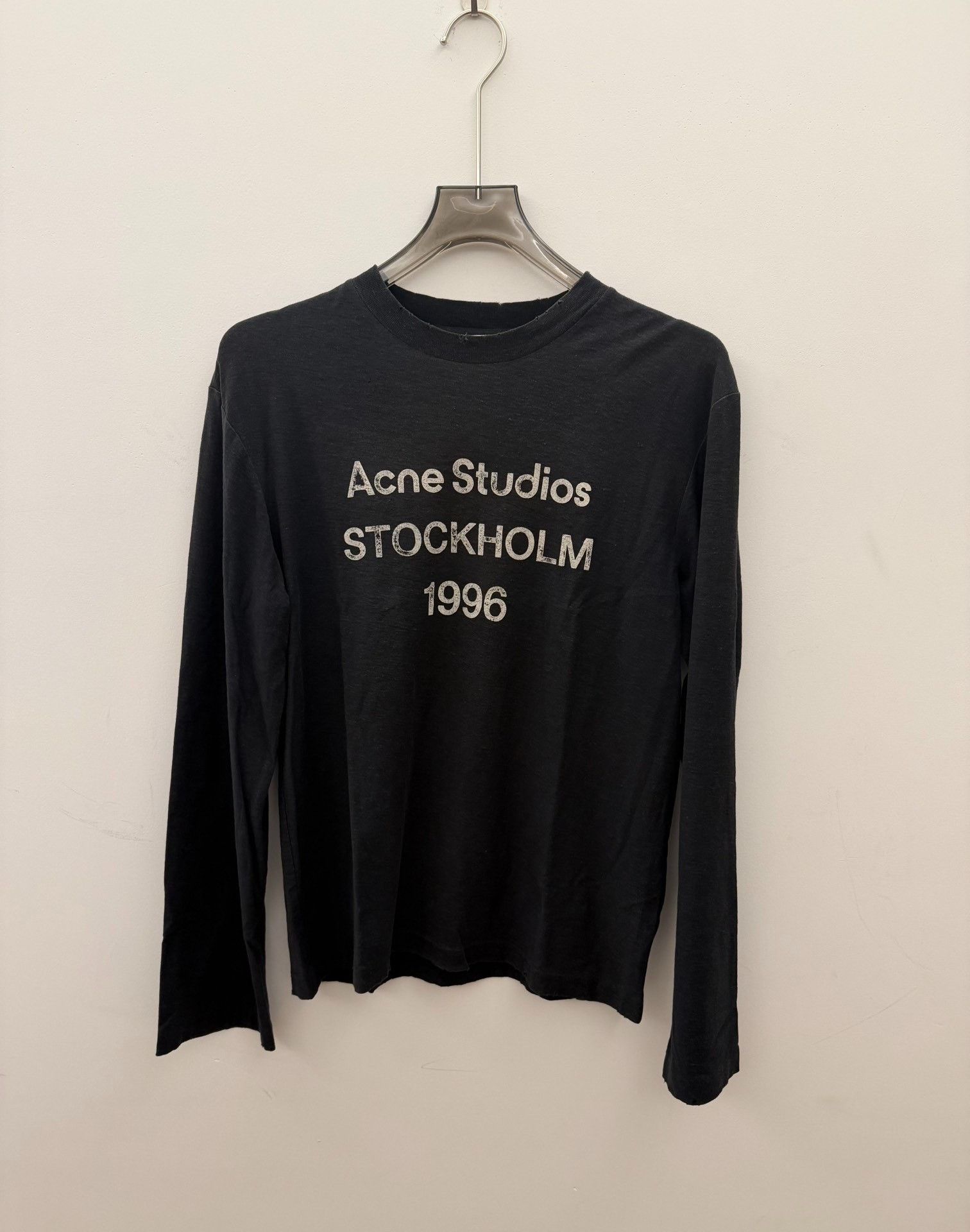 Acne Studios Acne Studios Printed Graphic Black Hoodie XXS Men Size US XXS / EU 40 - 1 Thumbnail