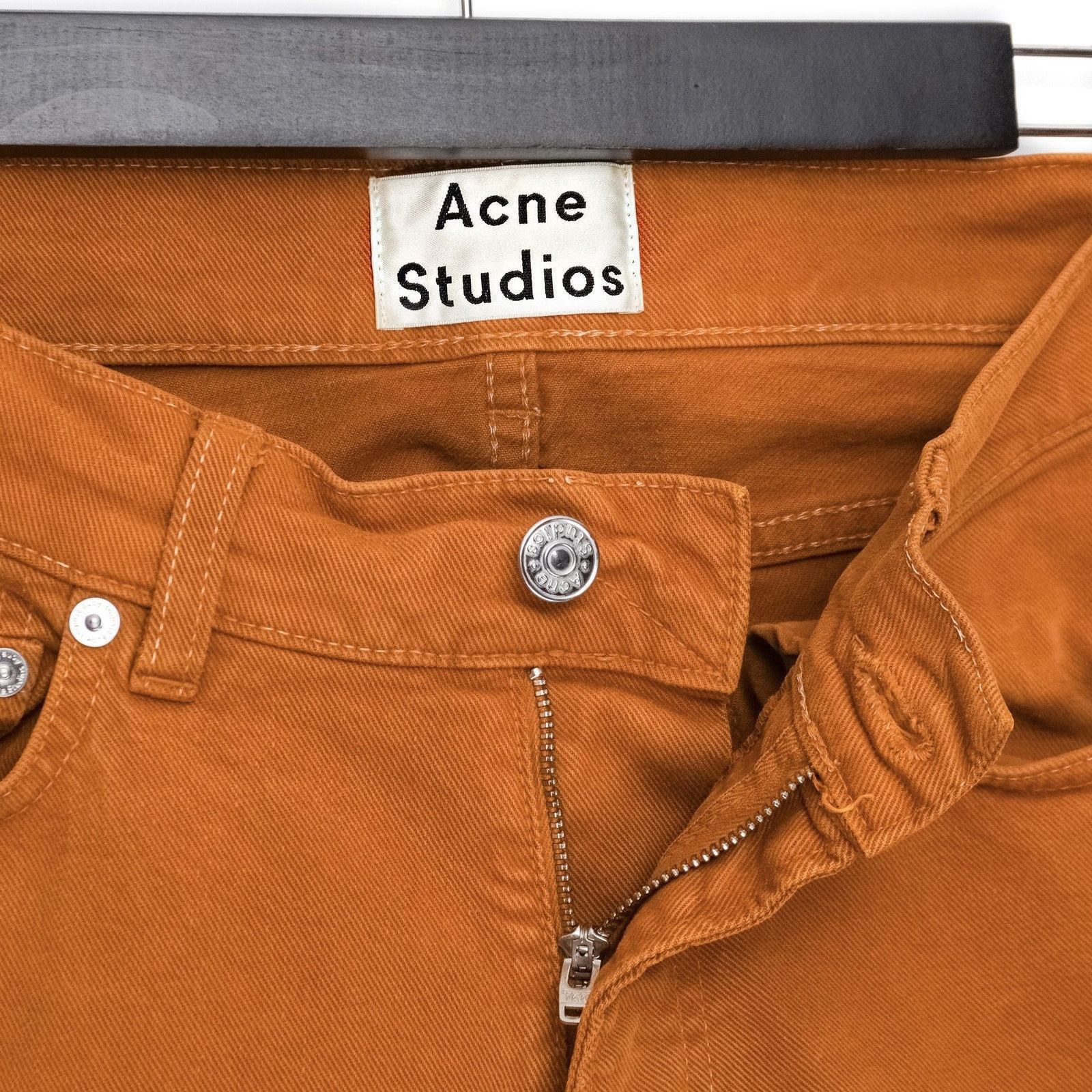 Acne Studios Acne Studios Ace Mustard Brown Pant Jeans Size US 30 / EU 46 - 7 Thumbnail