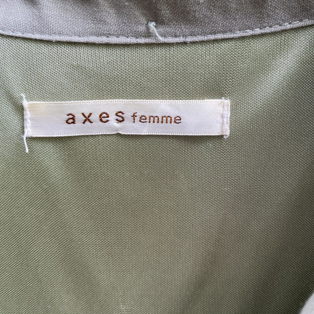 Japanese Brand axes femme Vintage Light Green Embroidered Lace Dress Size M / US 6-8 / IT 42-44 - 11 Thumbnail