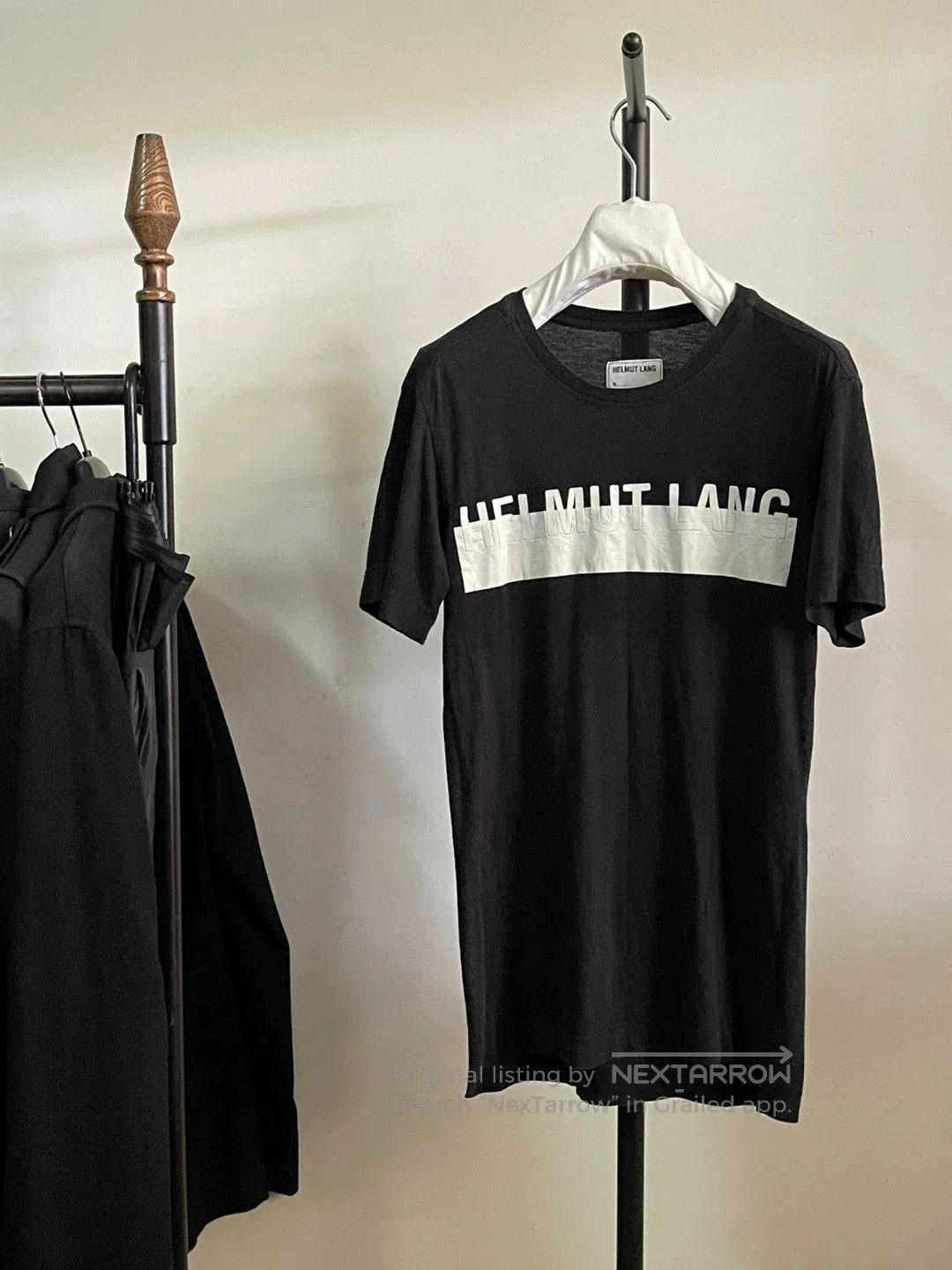 Helmut Lang Helmut Lang Graphic Short Sleeve T. Size US XXS / EU 40 - 1 Thumbnail