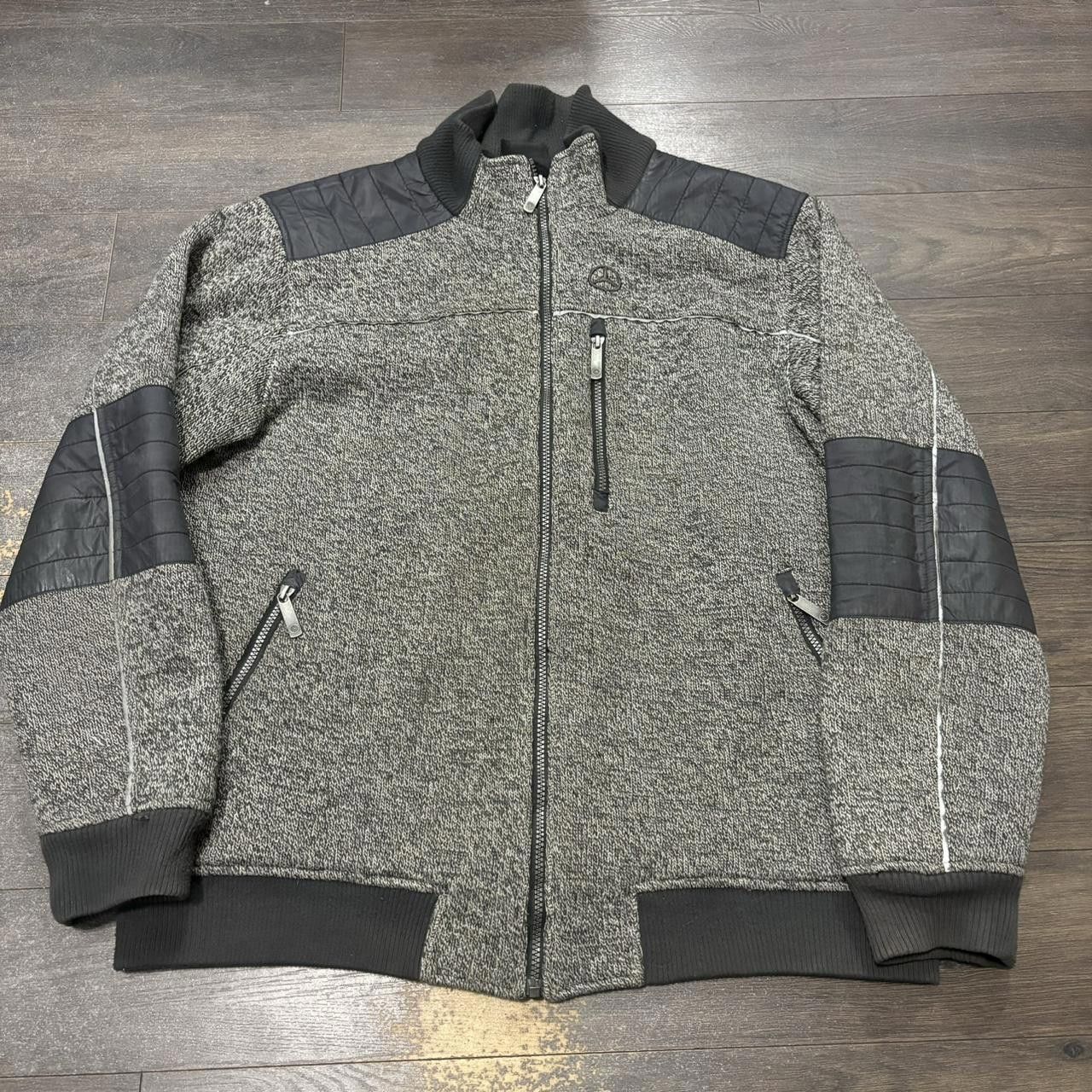 Designer Vintage Mercedes Benz wool jacket 00s XL Size US XL / EU 56 / 4 - 3 Thumbnail