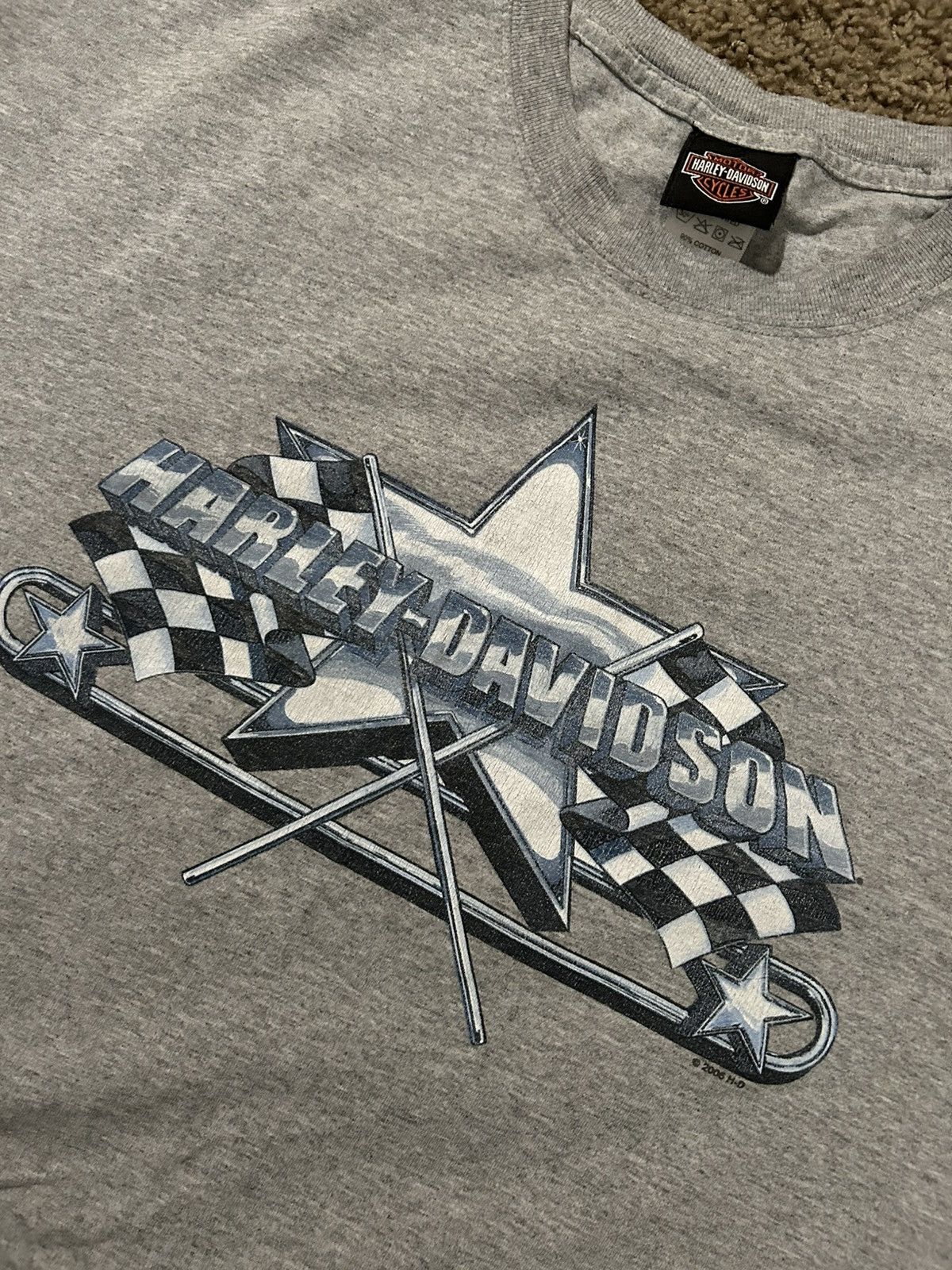 Vintage Vintage Harley Davidson Graphic Tee Size US XL / EU 56 / 4 - 2 Thumbnail