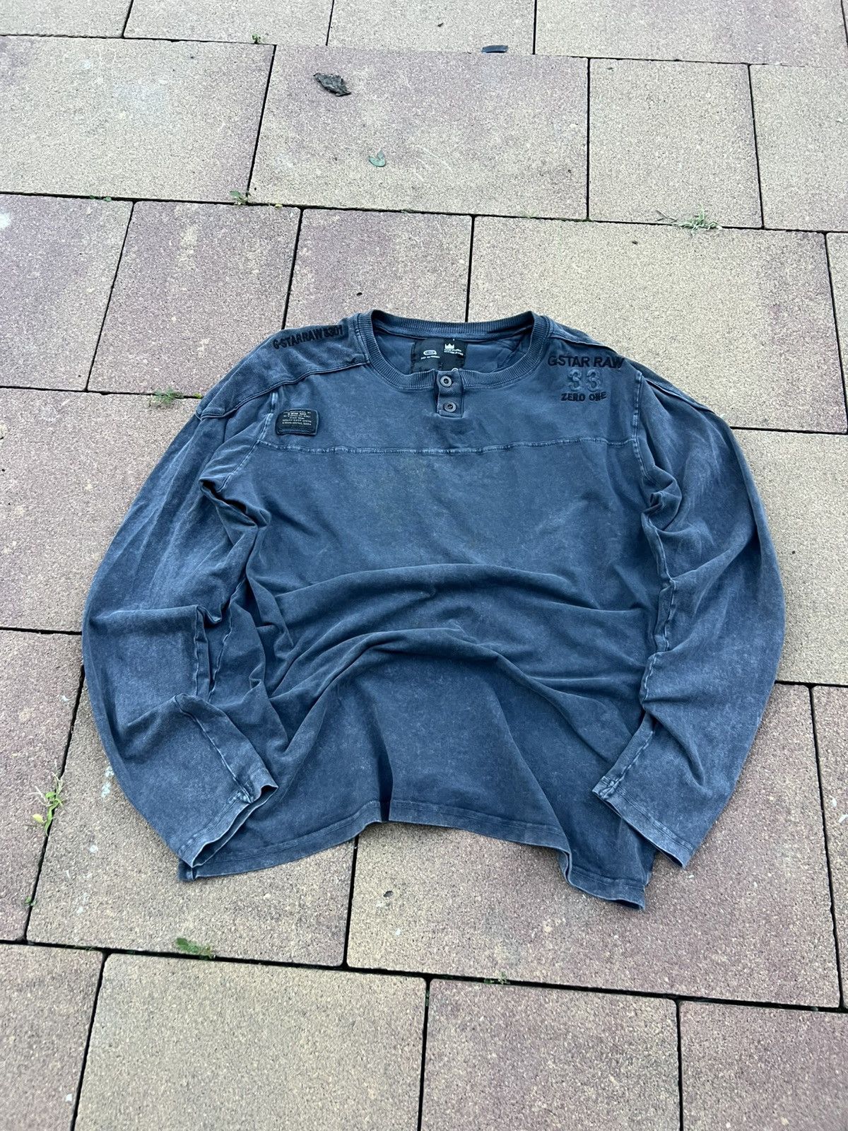 Japanese Brand 🖤VTG CRAZY G-STAR RAW RICK OWENS JUNYA YOHJI STYLE Y2K Size US M / EU 48-50 / 2 - 1 Thumbnail