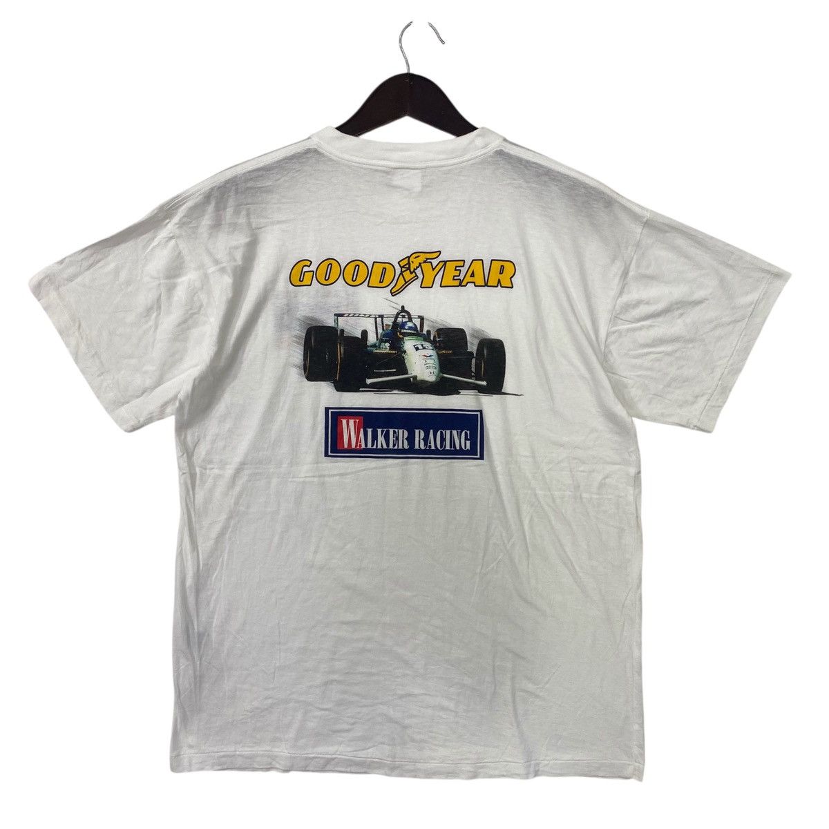 Vintage 💥VINTAGE HONDA GOOD YEAR walker racing rare F1 tee shirt Size US L / EU 52-54 / 3 - 1 Thumbnail