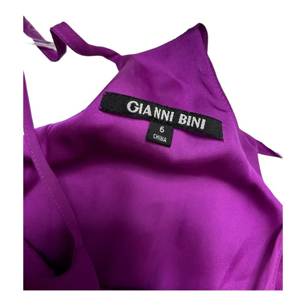 Designer Gianni Bini l Purple Flowy Maxi Dress Size 6 Size M / US 6-8 / IT 42-44 - 6 Thumbnail