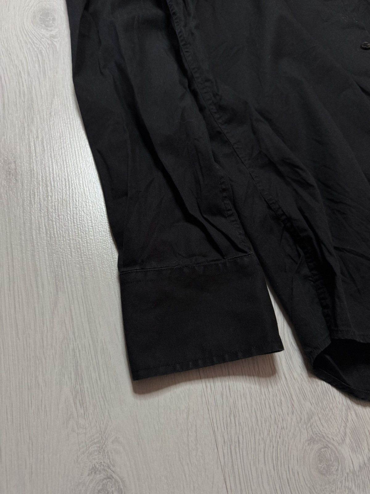 Dolce & Gabbana Classic Dolce & Gabbana Gold Dress Shirt Black 42 Size US L / EU 52-54 / 3 - 2 Thumbnail