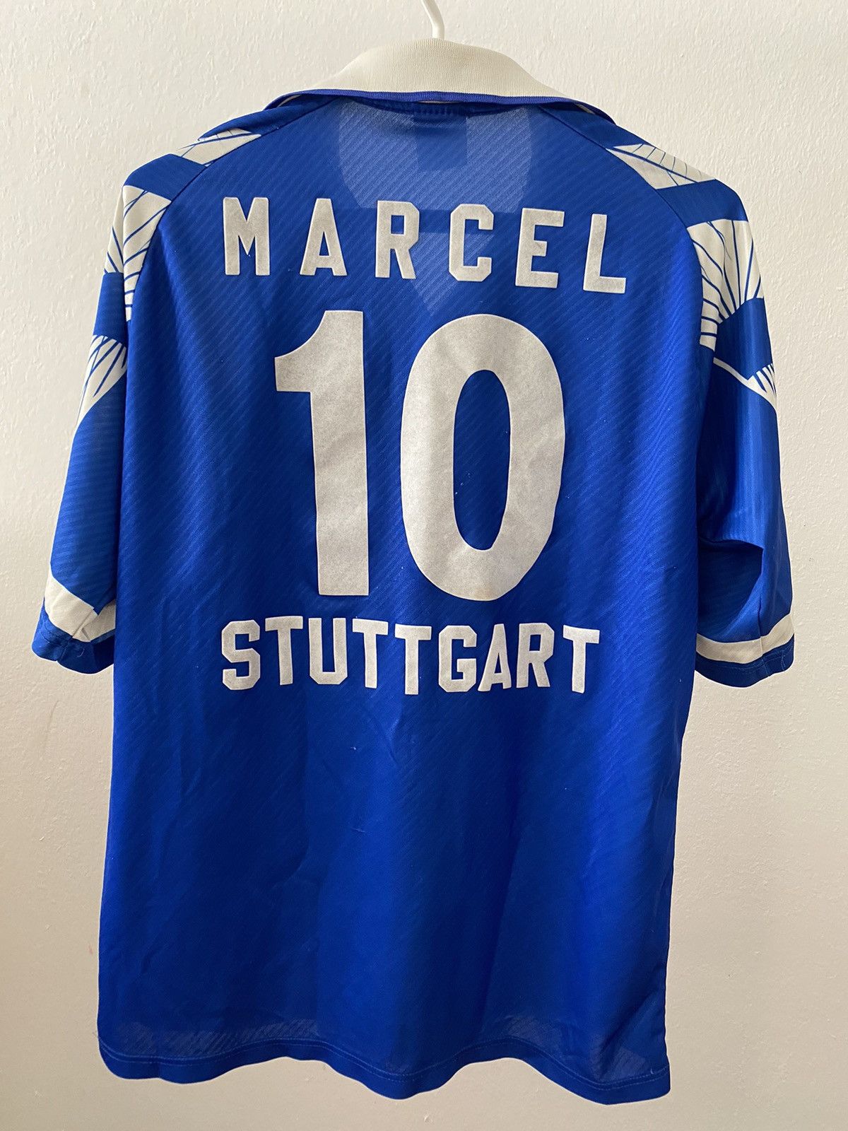 Puma × Vintage JERSEY STUTTGART KICKERS #10 [Marcel] 90s VINTAGE RARE Size US M / EU 48-50 / 2 - 2 Thumbnail