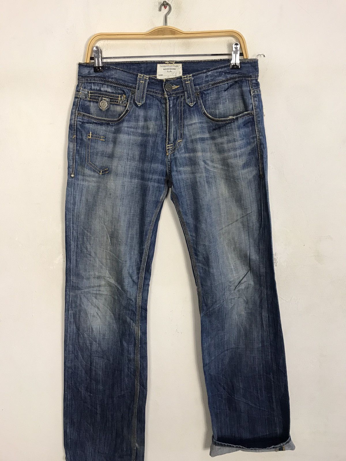 Jimmy Taverniti Taverniti Jeans By Jimny Taverniti Indigo Denim Jean Size US 32 / EU 48 - 3 Thumbnail