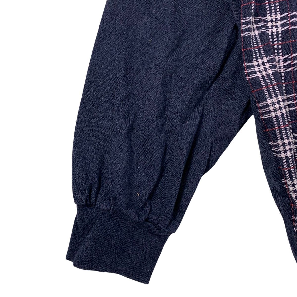 Burberry Vintage Burberrys of London Plaid Henley Sweatshirt Size US L / EU 52-54 / 3 - 7 Thumbnail