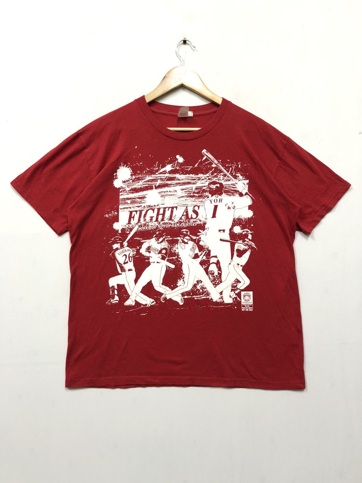 Japanese Brand × MLB × Vintage 🎌 FIGHTAS HOKKAIDO NIPPON 🎌 Size US L / EU 52-54 / 3 - 1 Thumbnail