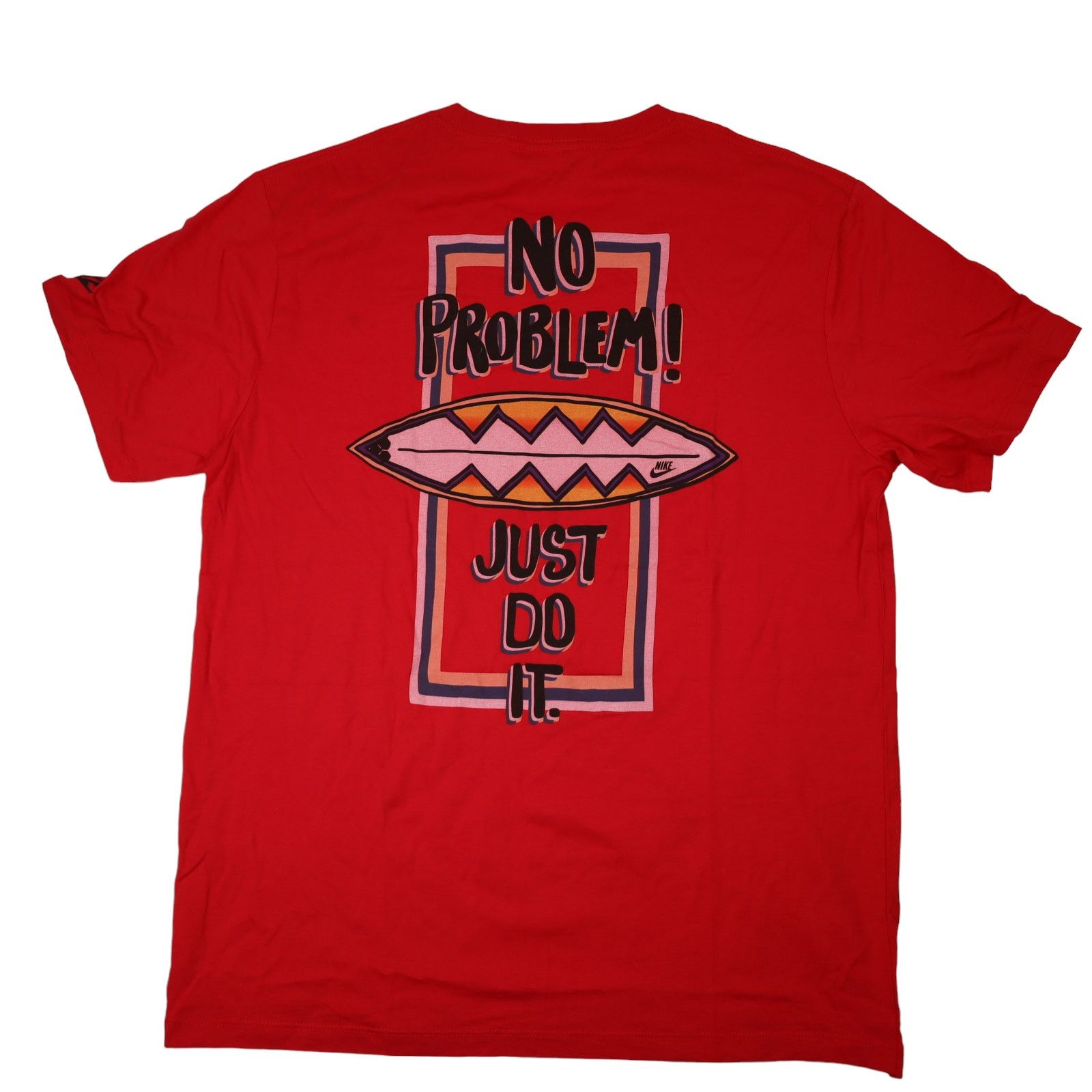 Nike × Vintage Vintage Nike "No Shoes, No Shirt, No Problem" Surf T Shirt Size US XL / EU 56 / 4 - 6 Thumbnail