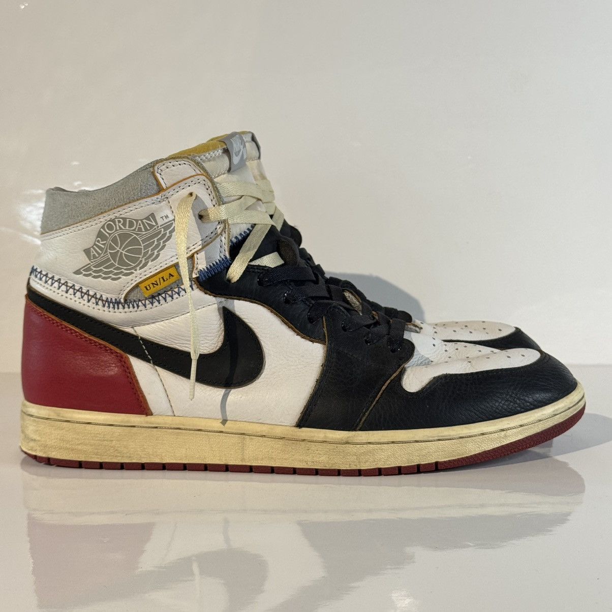 Jordan Brand × Union LA Union LA x Air Jordan 1 Retro High NRG 'Black Toe' Size US 13 / EU 46 - 2 Thumbnail