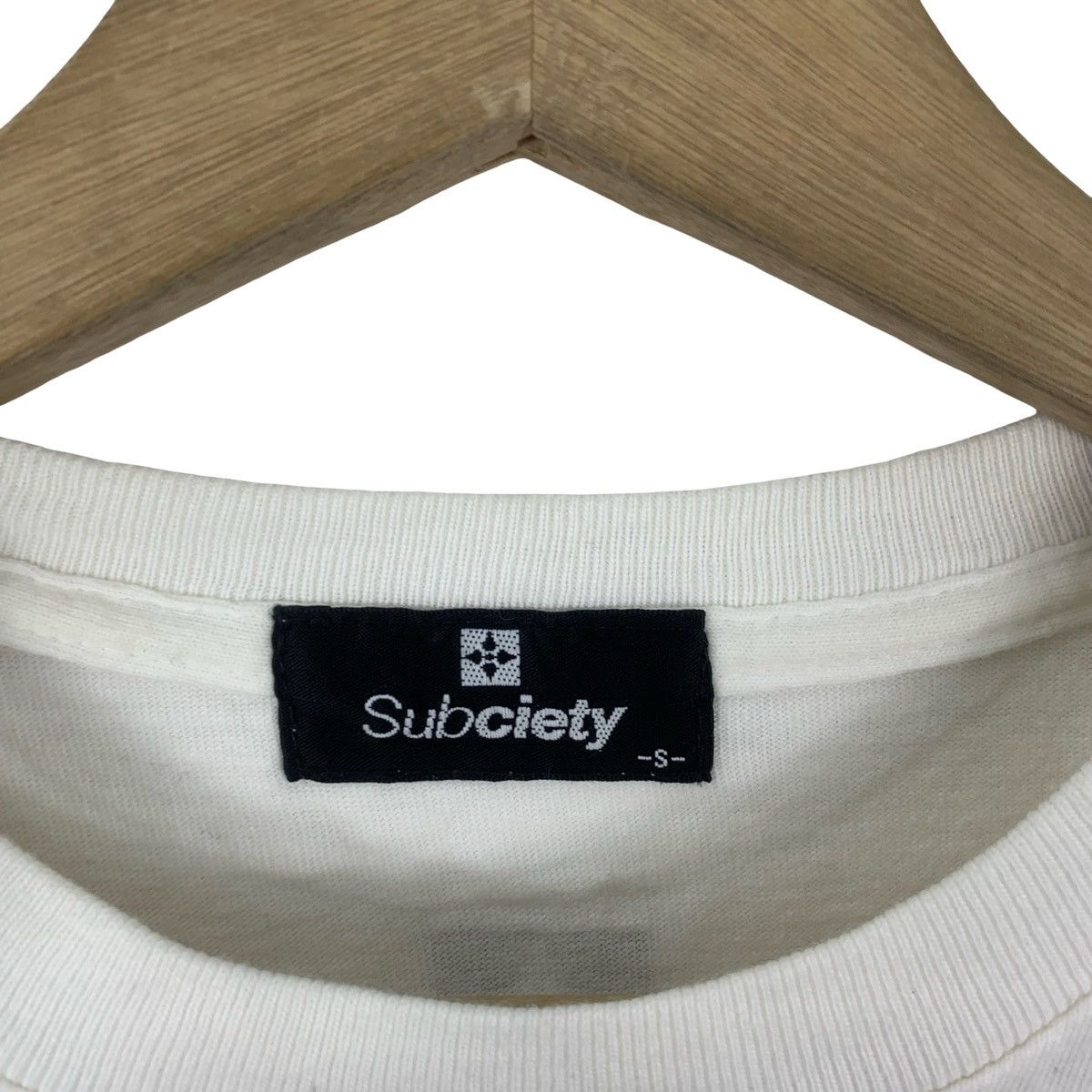 Other SUBCIETY Bold Script Logo Street Fashion Tee Shirt Top Size US S / EU 44-46 / 1 - 9 Thumbnail