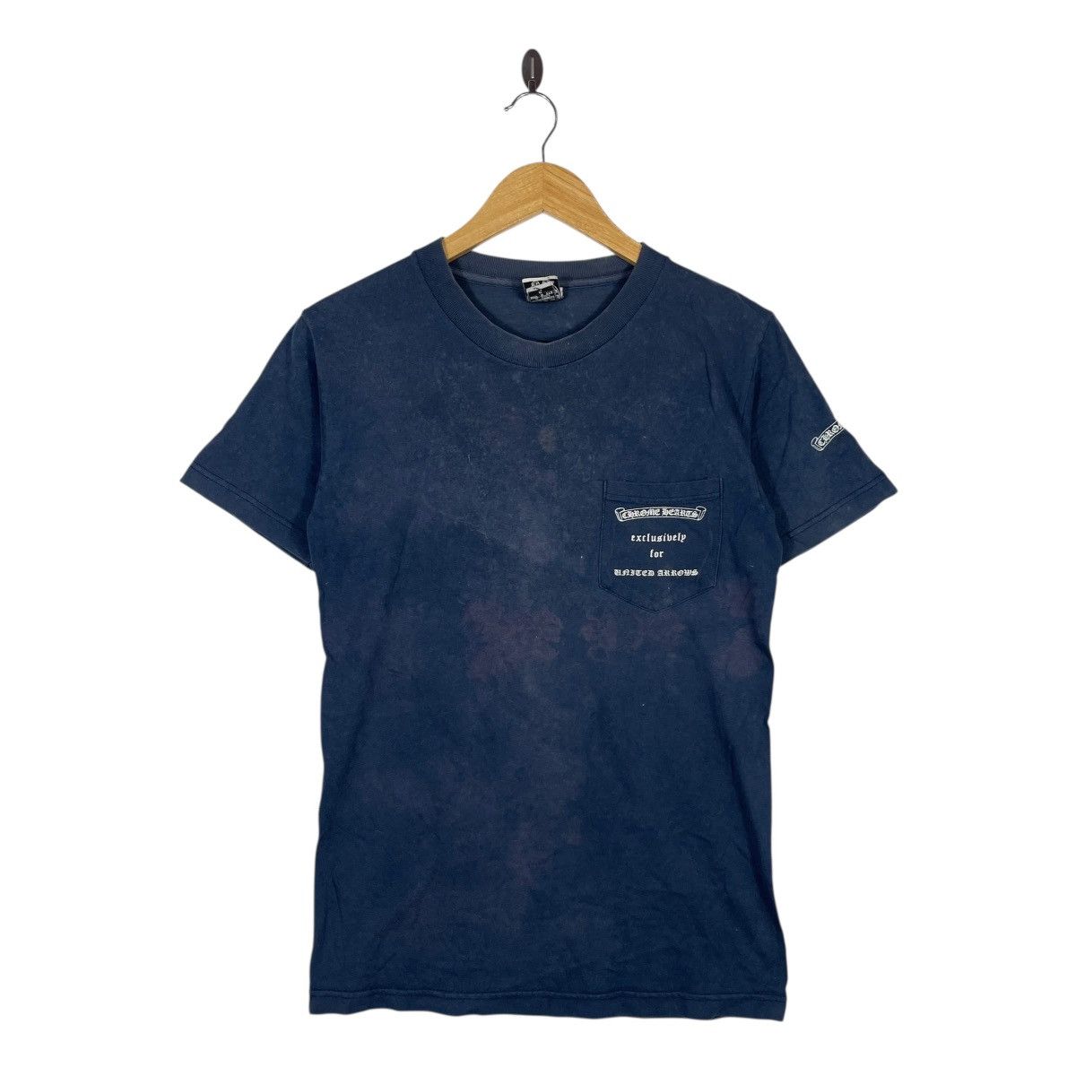 Chrome Hearts Chrome Hearts×United Arrows Pocket T-Shirt Dagger Back Print Size US S / EU 44-46 / 1 - 3 Thumbnail