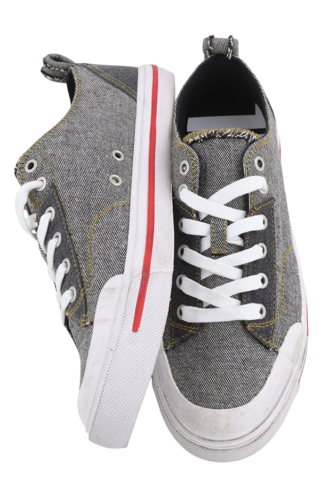 Diesel S-ATHOS LOW EU42 Dark Low Top Laced Almond Toe 40871 Size US 9 / EU 42 - 7 Thumbnail