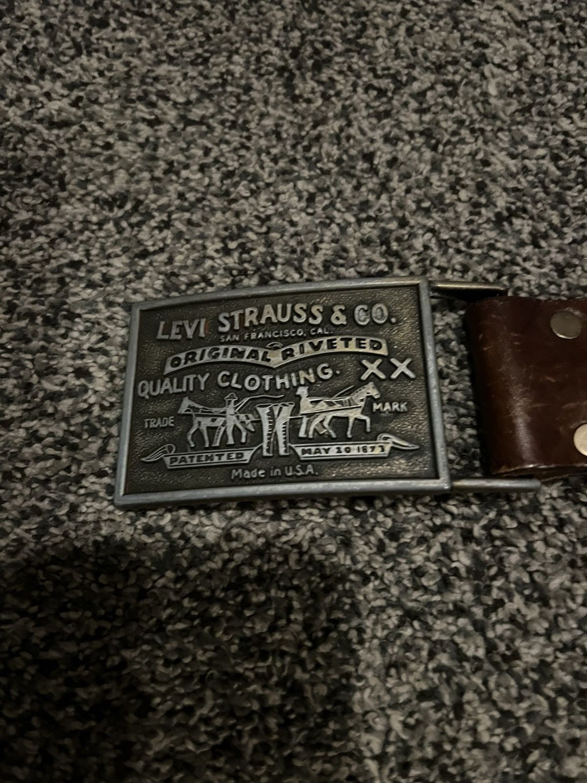 Levi's Vintage Levi’s belt Size 36 - 1 Thumbnail