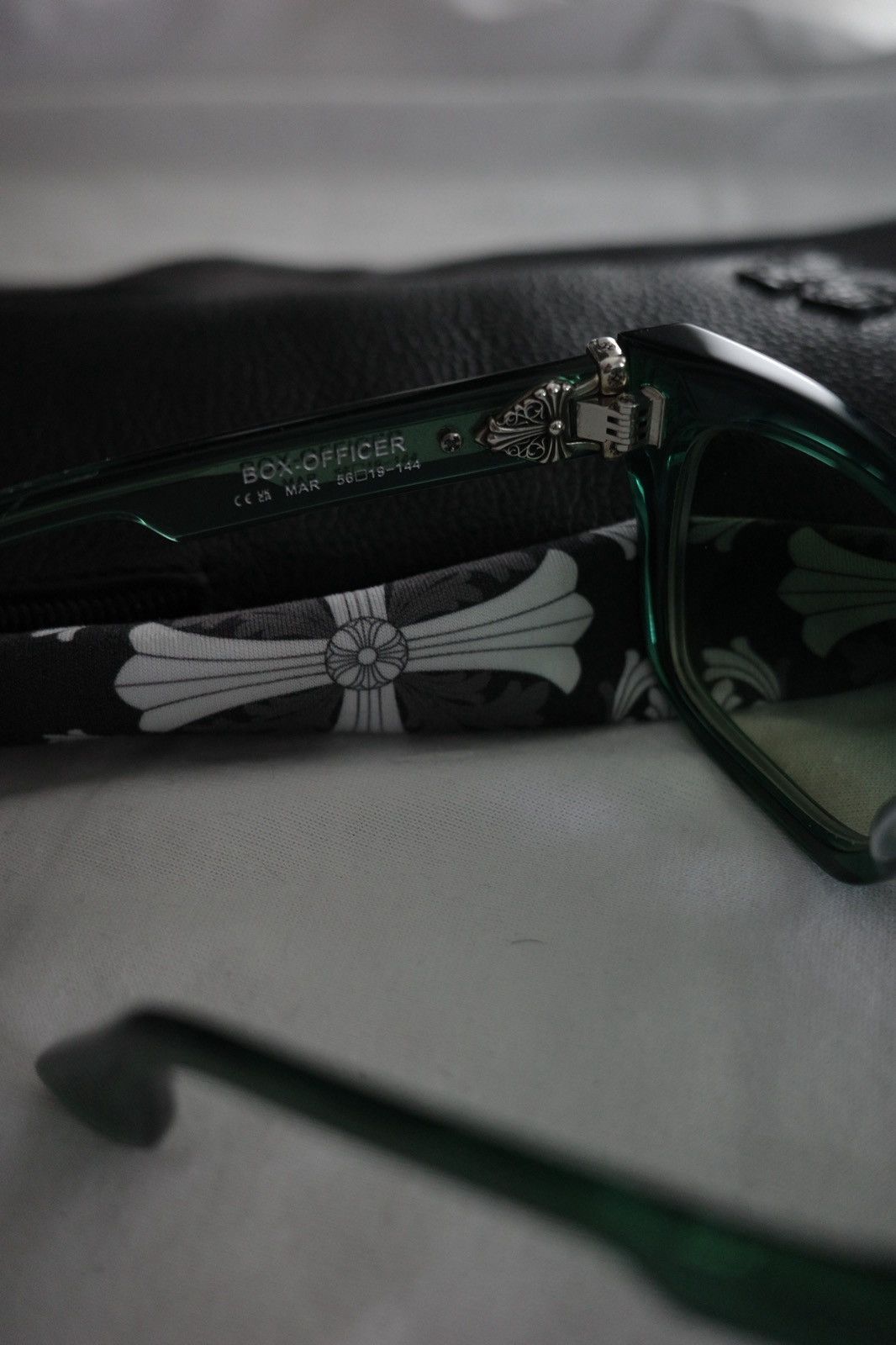 Chrome Hearts Chrome Hearts Box Officer Emerald Green Size ONE SIZE - 6 Thumbnail
