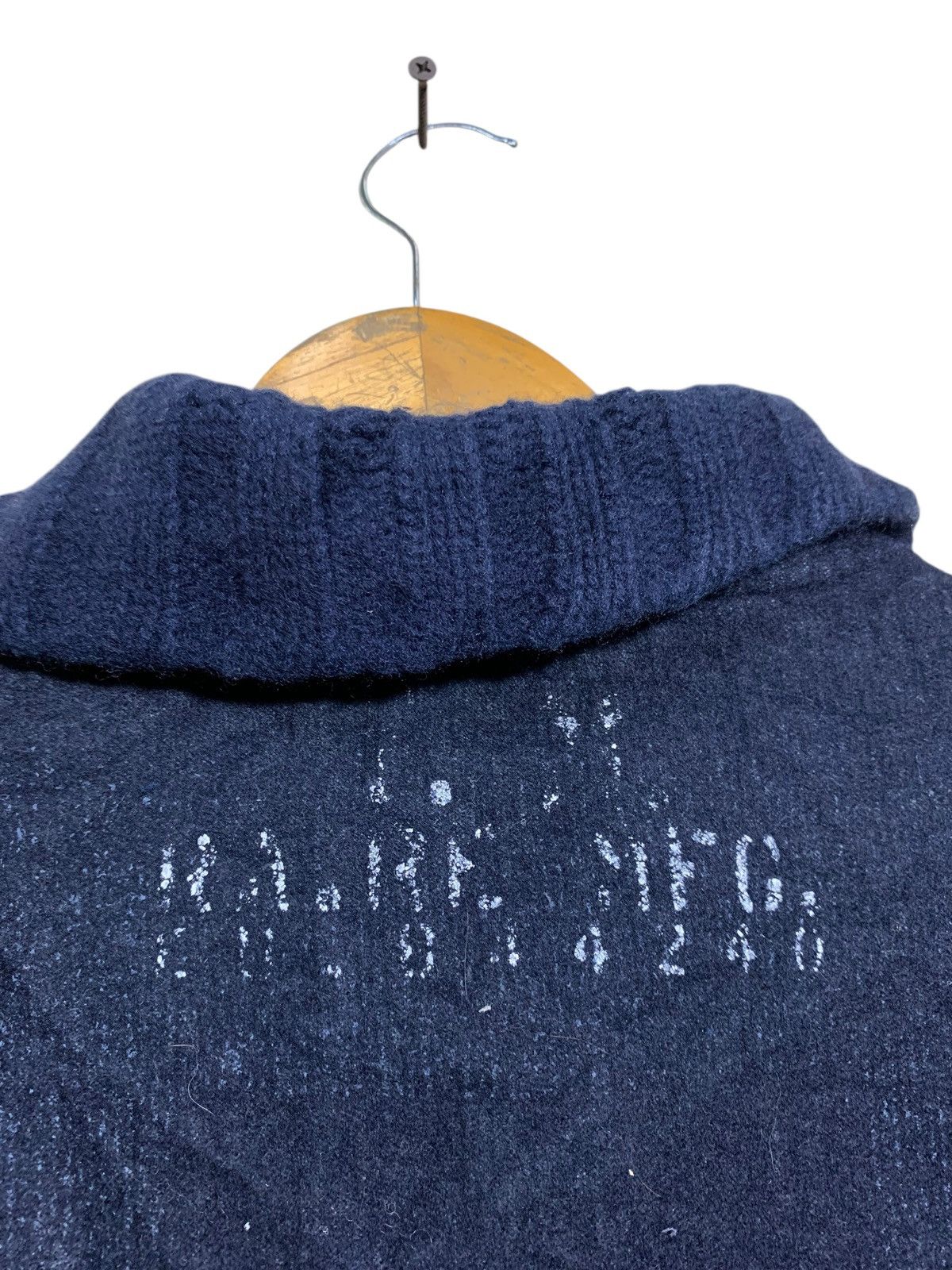 Massimo Osti 🔥RA-RE WOOL JUMPER DECK NAVY SWEATSHIRTS Size US XL / EU 56 / 4 - 9 Thumbnail