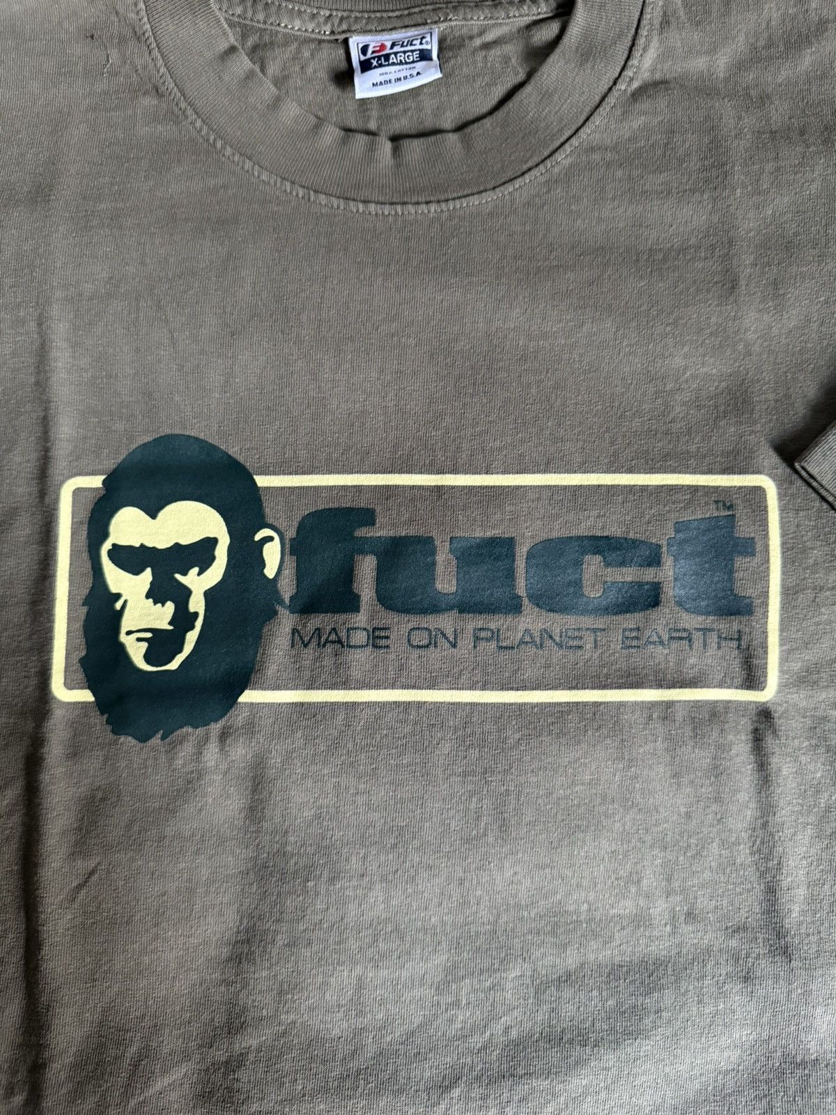 FUCT FUCT Made On Planet Earth Tee Size US XL / EU 56 / 4 - 2 Thumbnail