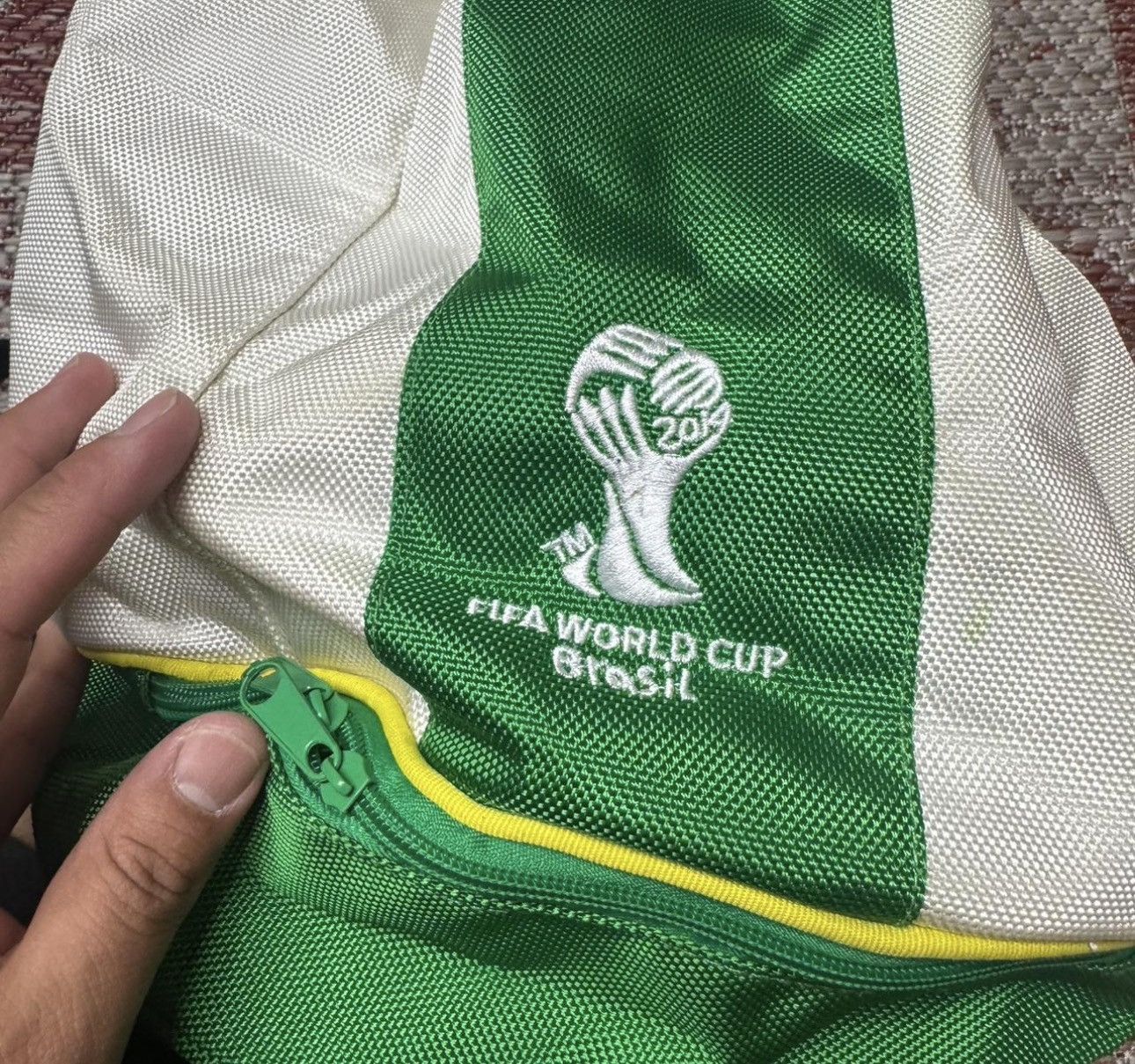 Other Vintage FIFA World Cup Duffle Brasil Player issued #14 Size ONE SIZE - 2 Thumbnail