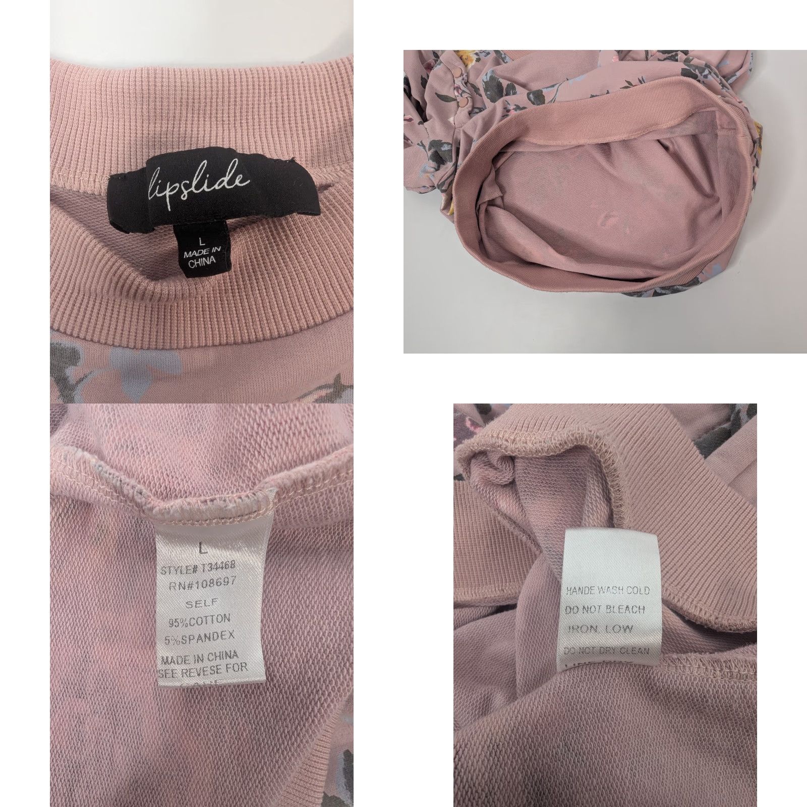 Pinko Lipslide Pink Sweater Top Blouse Womens Large Long Sleeve Casual Preppy Size L / US 10 / IT 46 - 8 Thumbnail