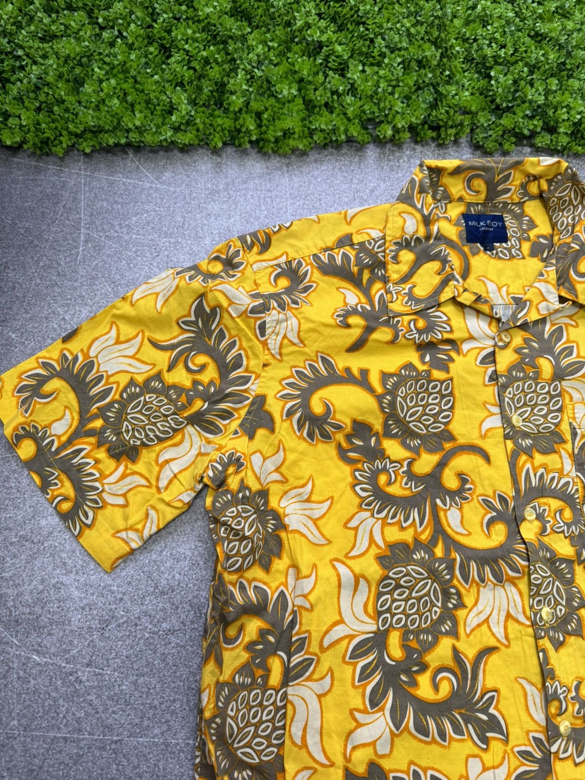 Japanese Brand × Seditionaries Vintage Milkboy London Hawaiian Shirt Size US L / EU 52-54 / 3 - 5 Thumbnail