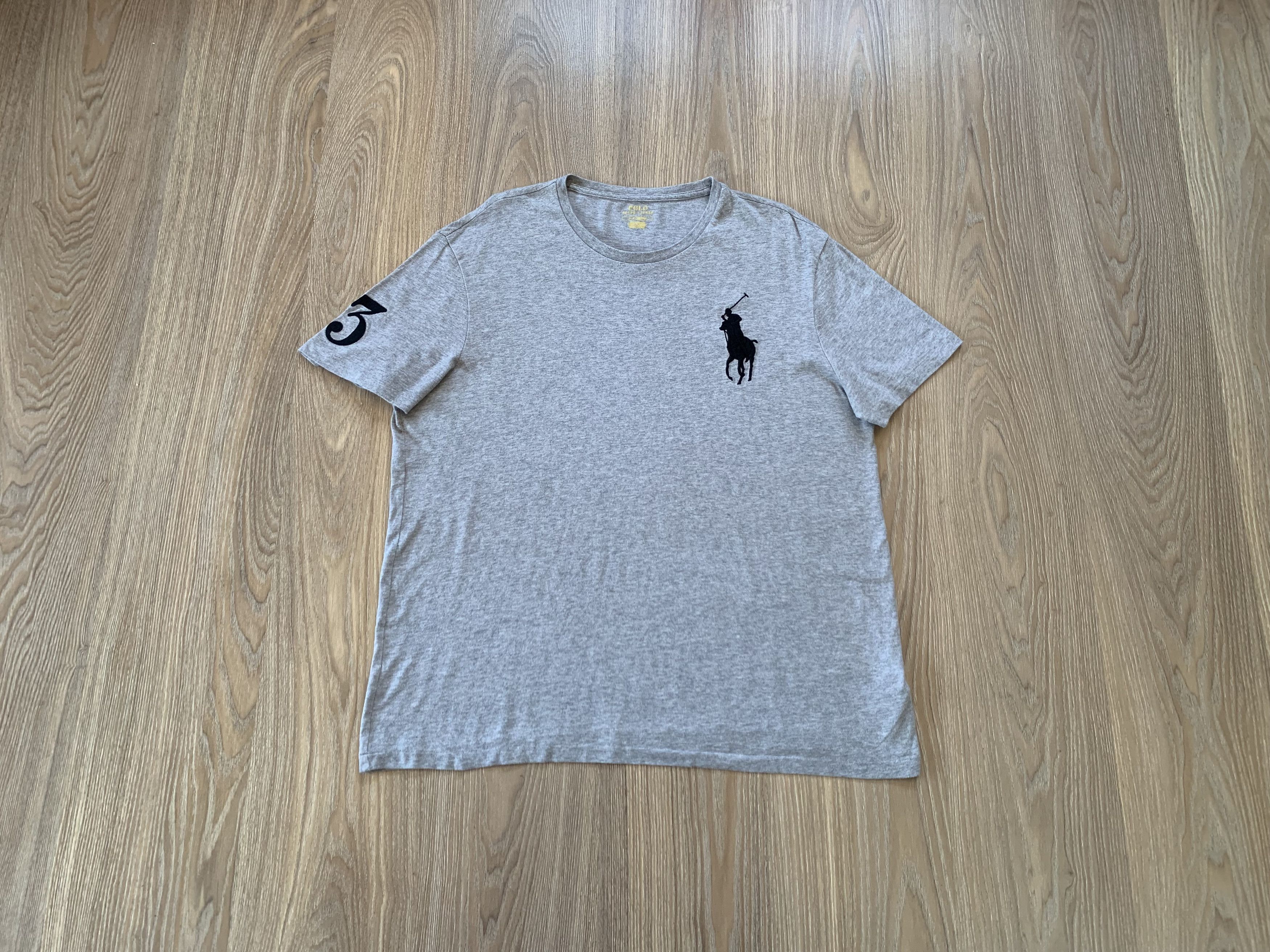 Polo Ralph Lauren Polo Ralph Lauren Mens Crew Neck Big Pony T-Shirt Size US L / EU 52-54 / 3 - 1 Thumbnail