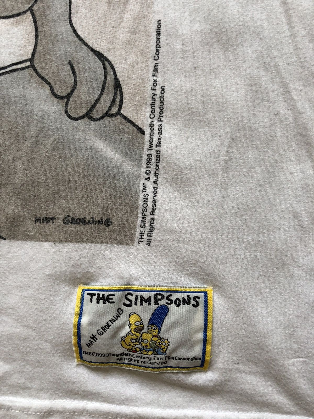 Vintage rare vintage The Simpsons bart tee 90s era y2k Size US M / EU 48-50 / 2 - 3 Thumbnail
