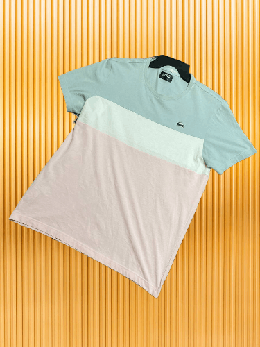 Lacoste Lacoste Logo Tee designer Streetwear Size US L / EU 52-54 / 3 - 1 Thumbnail