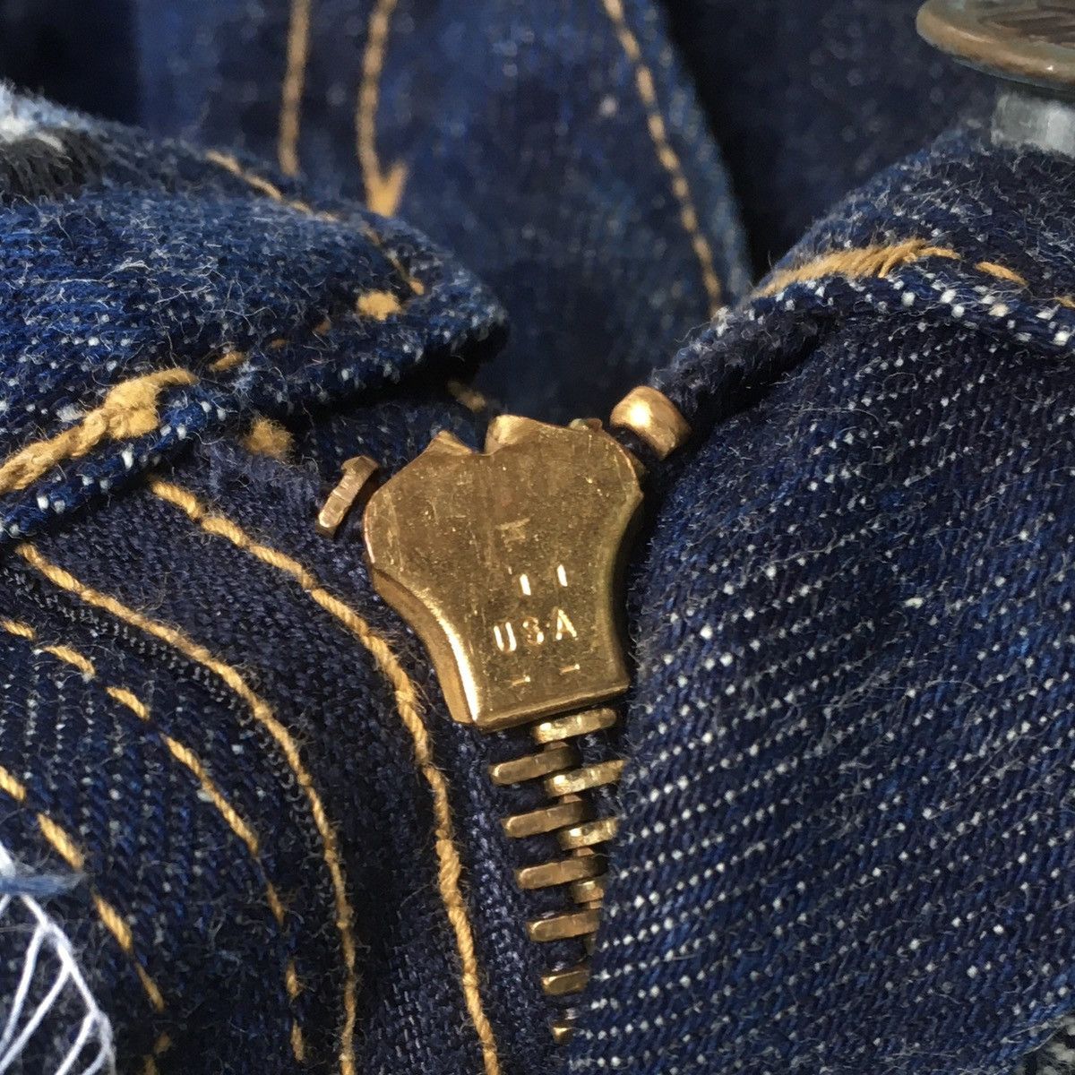 Big John × Vintage 70s VINTAGE BIG JOHN HALF SELVEDGE BUSHPANTS JEANS Size US 28 / EU 44 - 7 Thumbnail