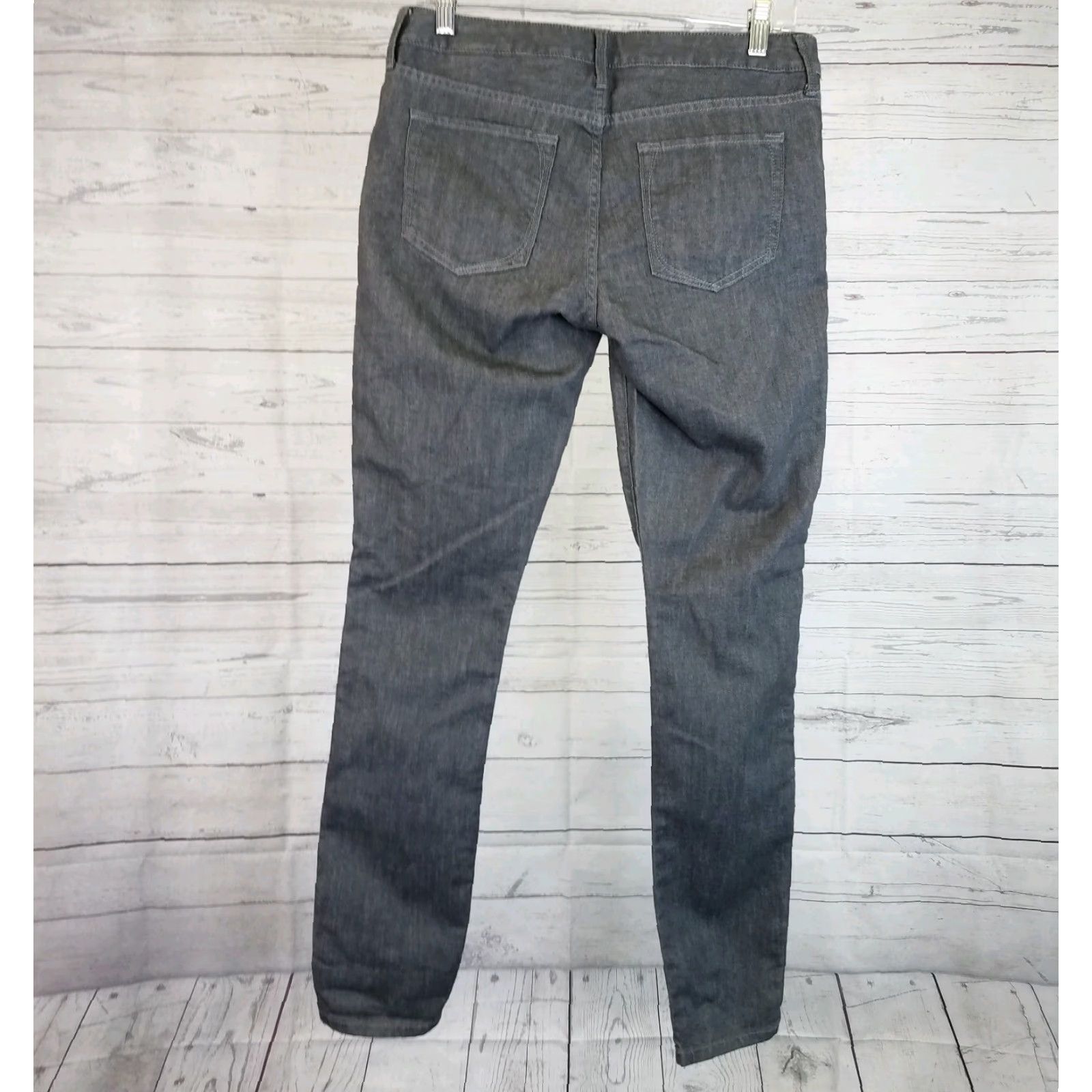 Banana Republic VINTAGE Banana Republic Womens Jeans Skinny Gray 27 Adult Womens 27 Jeans Gray Skinny Size 27" / US 4 / IT 40 - 3 Thumbnail