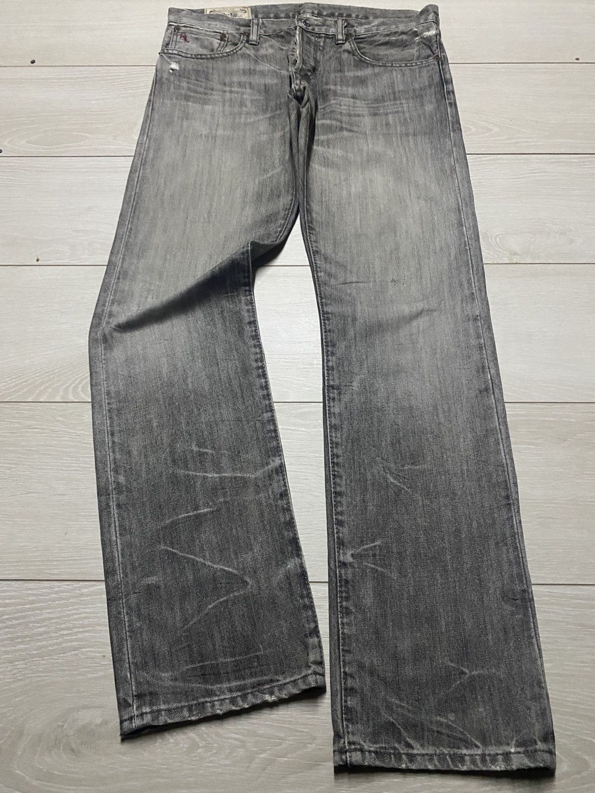 Polo Ralph Lauren Vintage Polo Ralph Lauren Authentic Dungaree Jeans Size US 34 / EU 50 - 1 Thumbnail