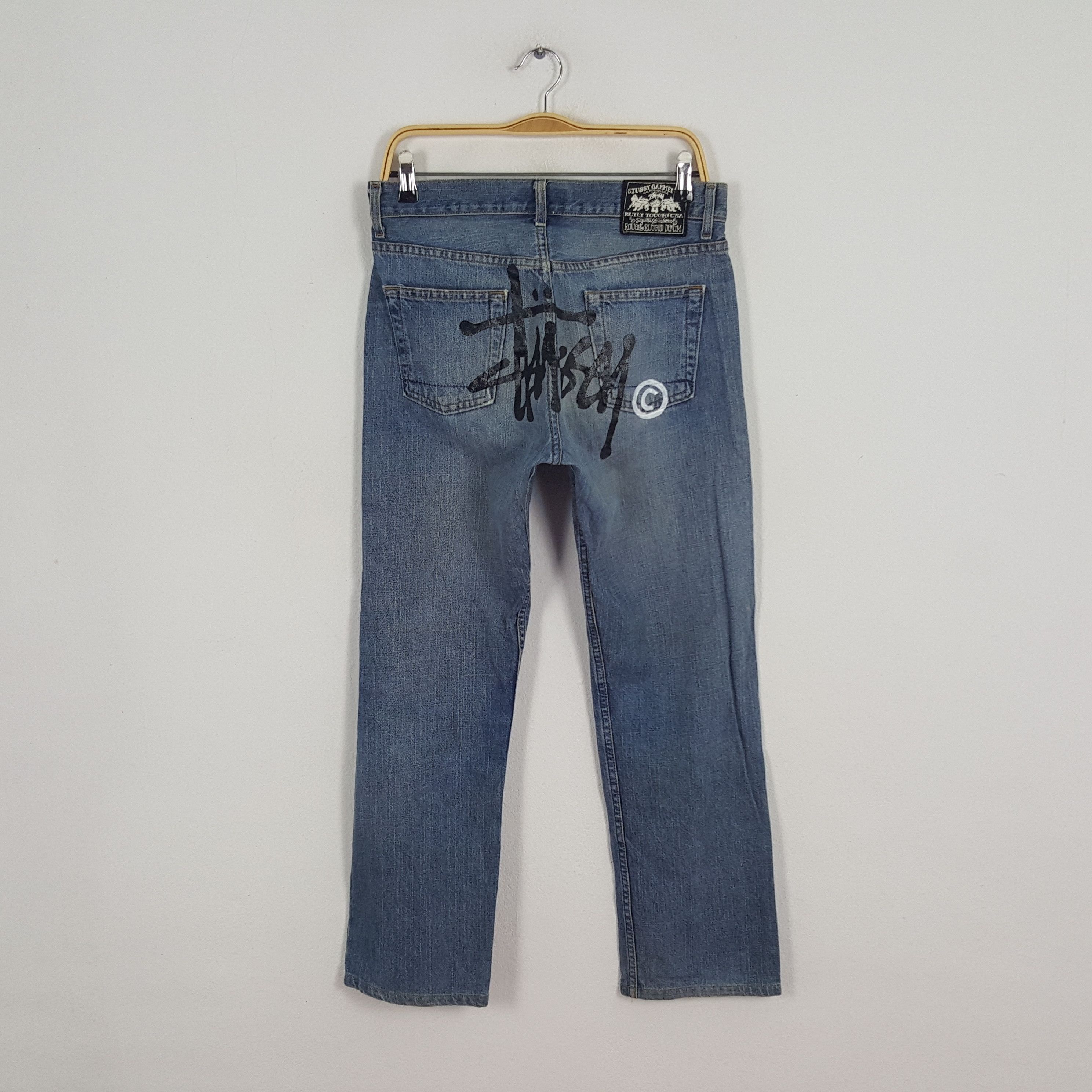 Stussy × Vintage Vintage Stussy American Streetwear Style Denim Jeans Size US 30 / EU 46 - 1 Thumbnail