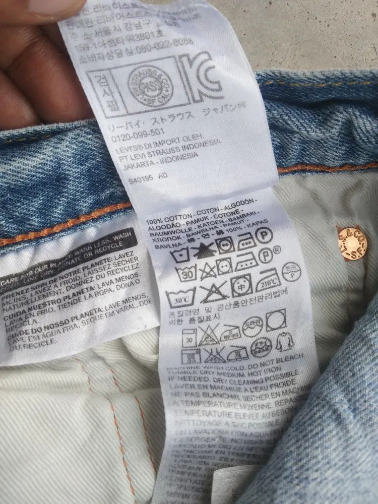 Levi's Vintage Levi's 501 Distressed Jeans 34x32 Size US 34 / EU 50 - 7 Thumbnail