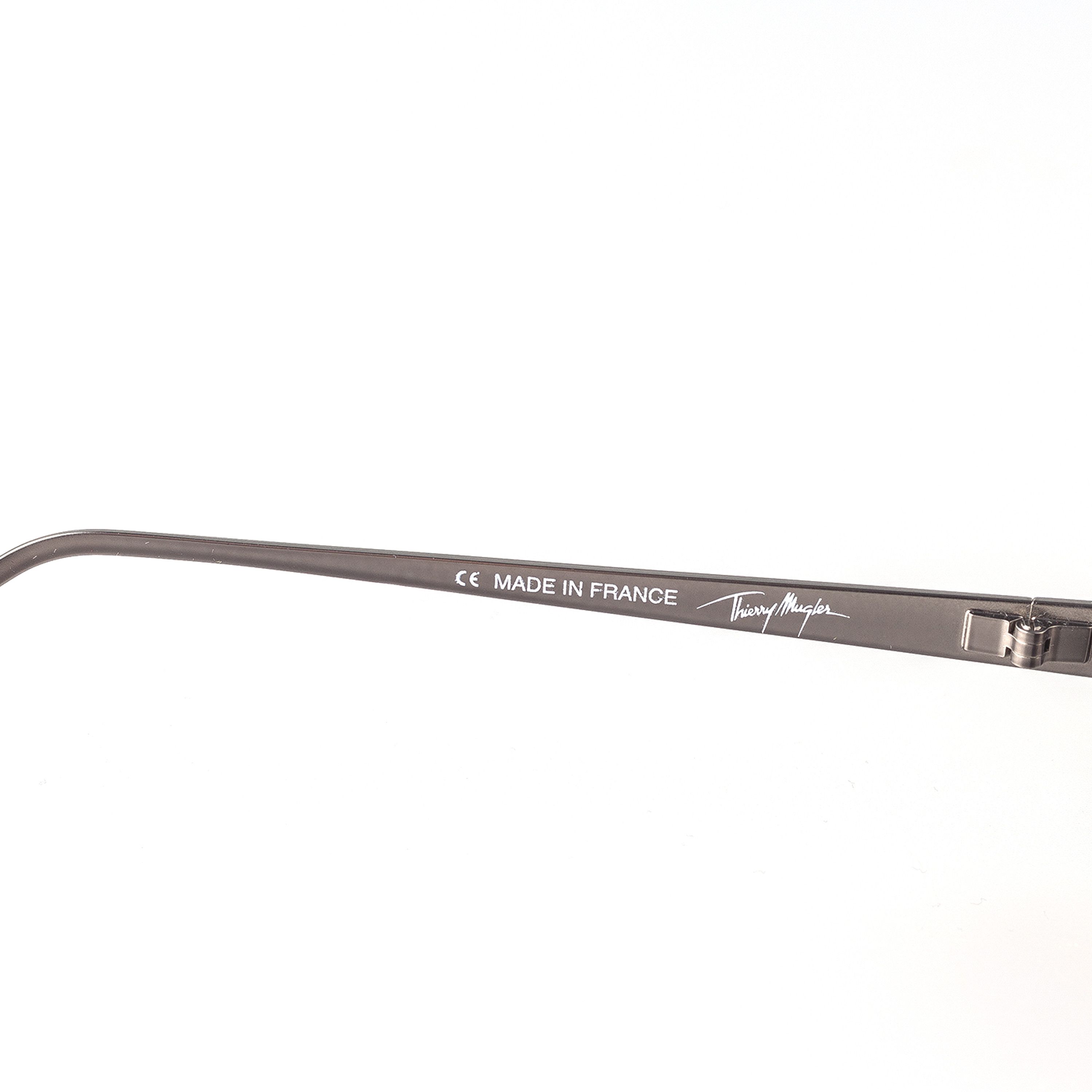 Thierry Mugler Thierry Mugler 6513 Vintage Oval Sunglasses Size ONE SIZE - 5 Thumbnail