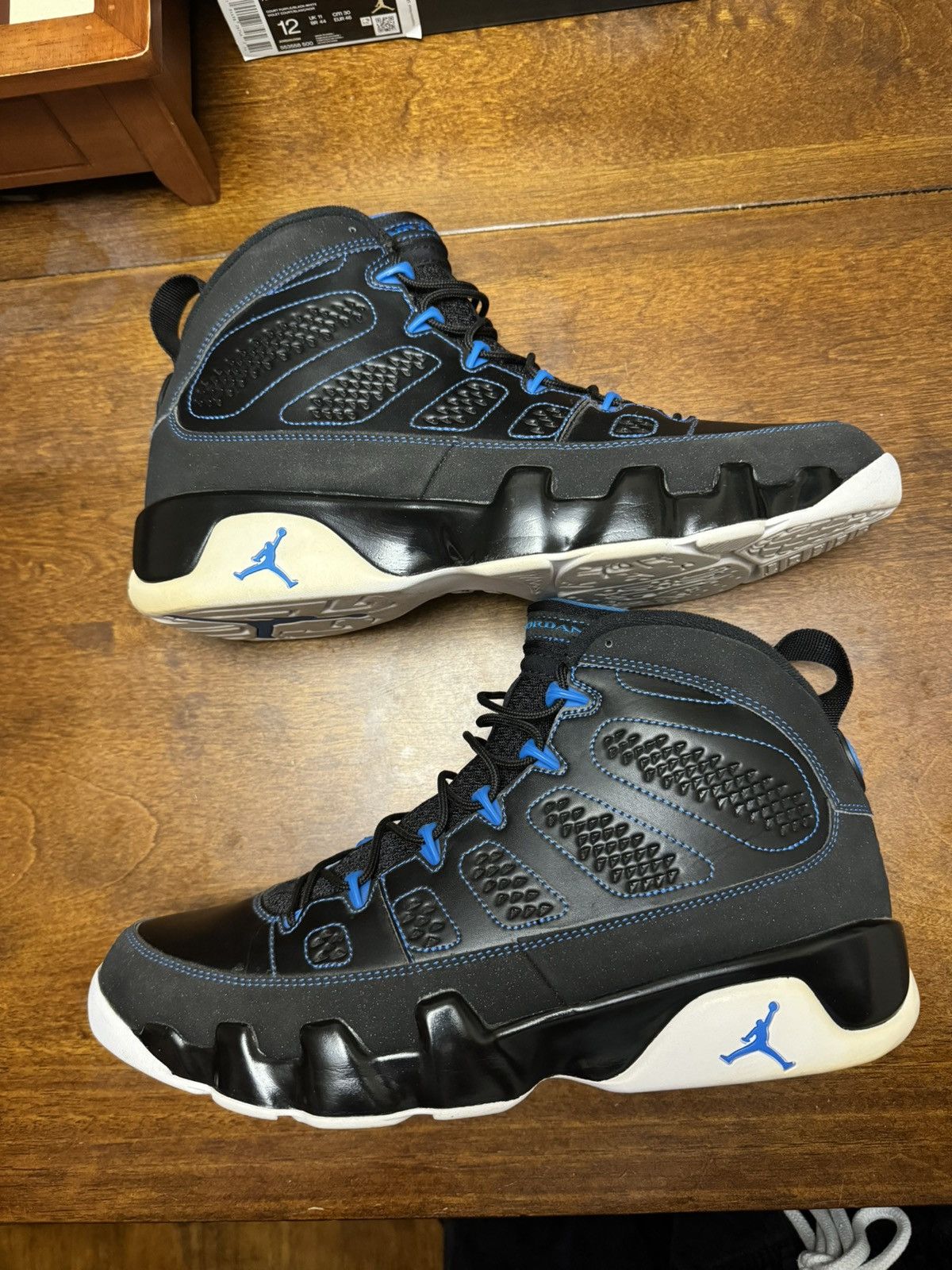 Jordan retro 9 45 hot sale
