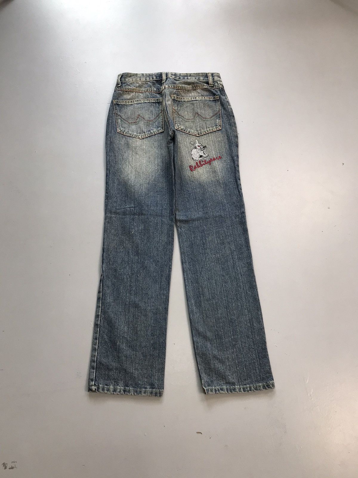 JNCO Vintage Yi xuan ni embroidered denim Size 28" / US 6 / IT 42 - 2 Thumbnail
