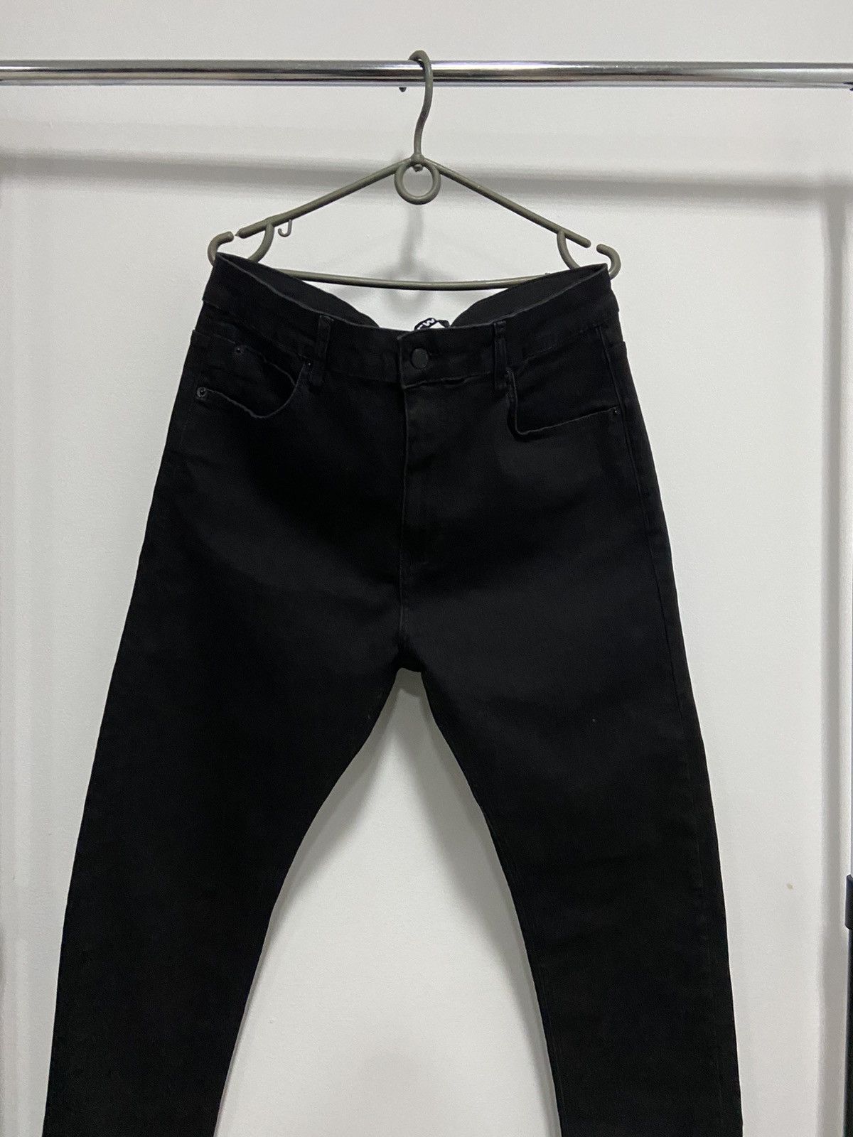 Alexander Wang × Vintage Alexander Wang jeans Pants Vintage Logo Y2K Selvedge Size US 33 - 4 Thumbnail