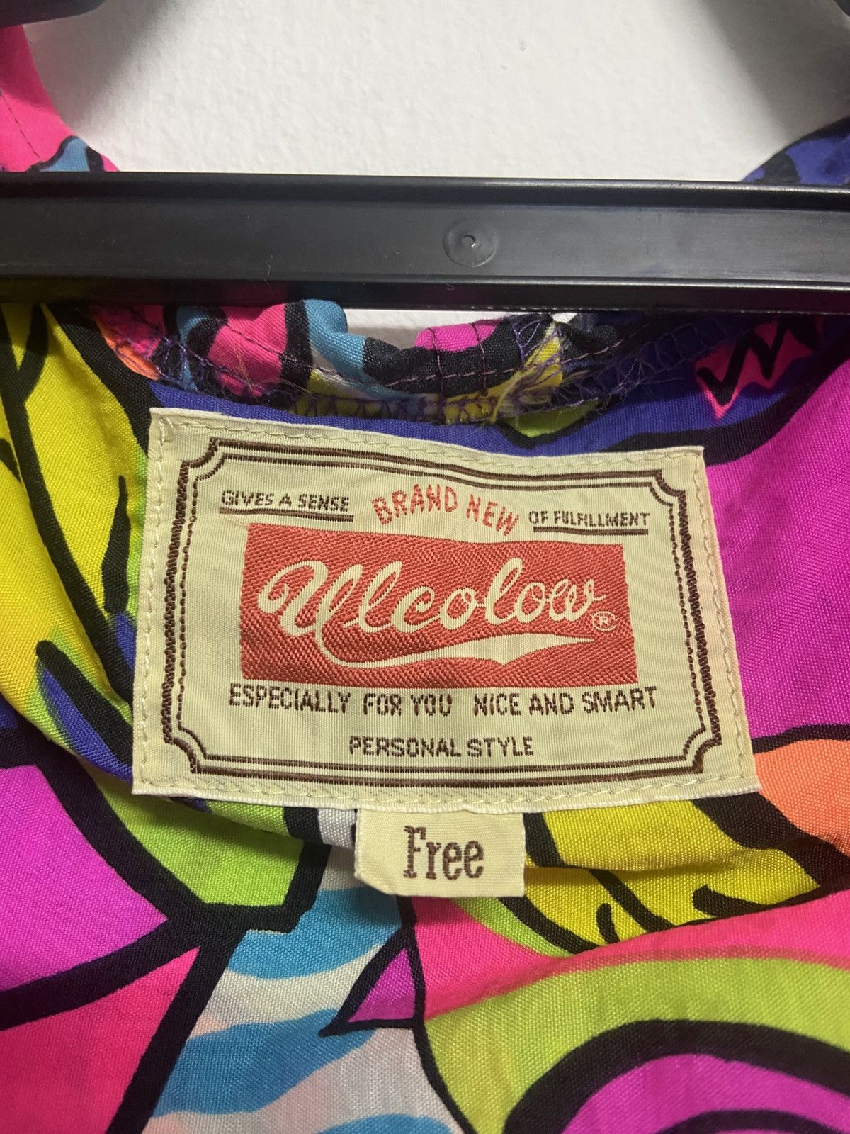 Japanese Brand Vintage Ulcolow Pattern Florescent Surf Jacket Size US M / EU 48-50 / 2 - 4 Thumbnail