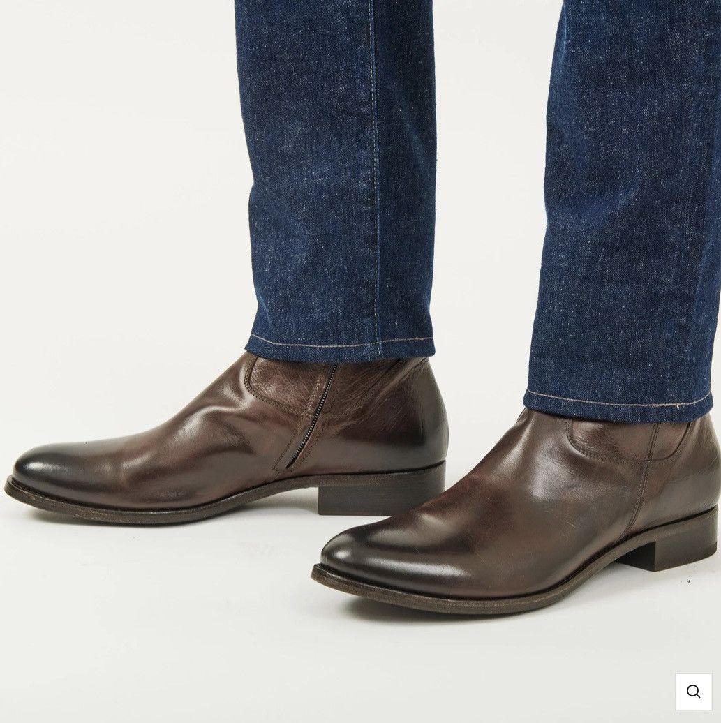 To Boot New York 11.5 | Belvedere Dark Brown Zip Boot | To Boot New York Size US 11.5 / EU 44-45 - 5 Thumbnail