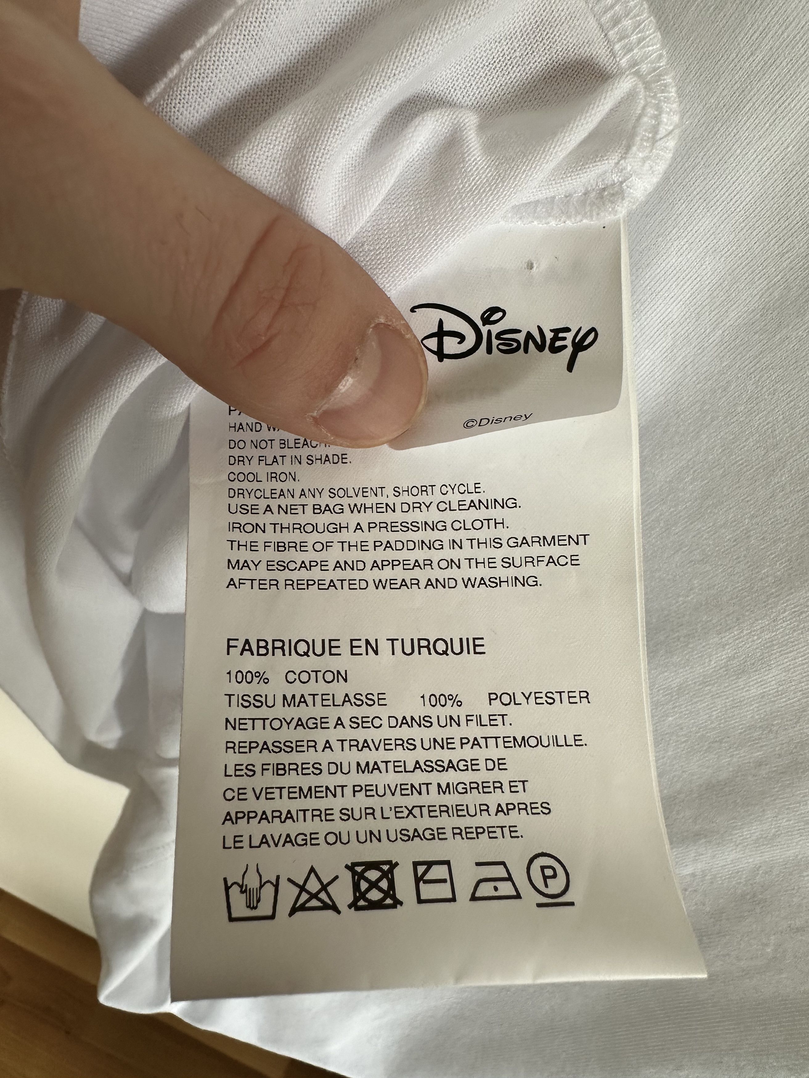 Comme des Garcons SHIRT Micky Mouse Wadded T shirt Size US L / EU 52-54 / 3 - 5 Thumbnail