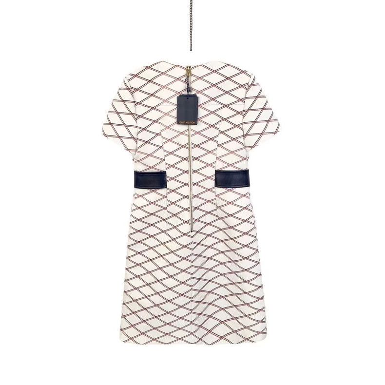 Louis Vuitton Louis Vuitton 24ss Checkered Stripe Zip Dress Size XS / US 0-2 / IT 36-38 - 2 Thumbnail