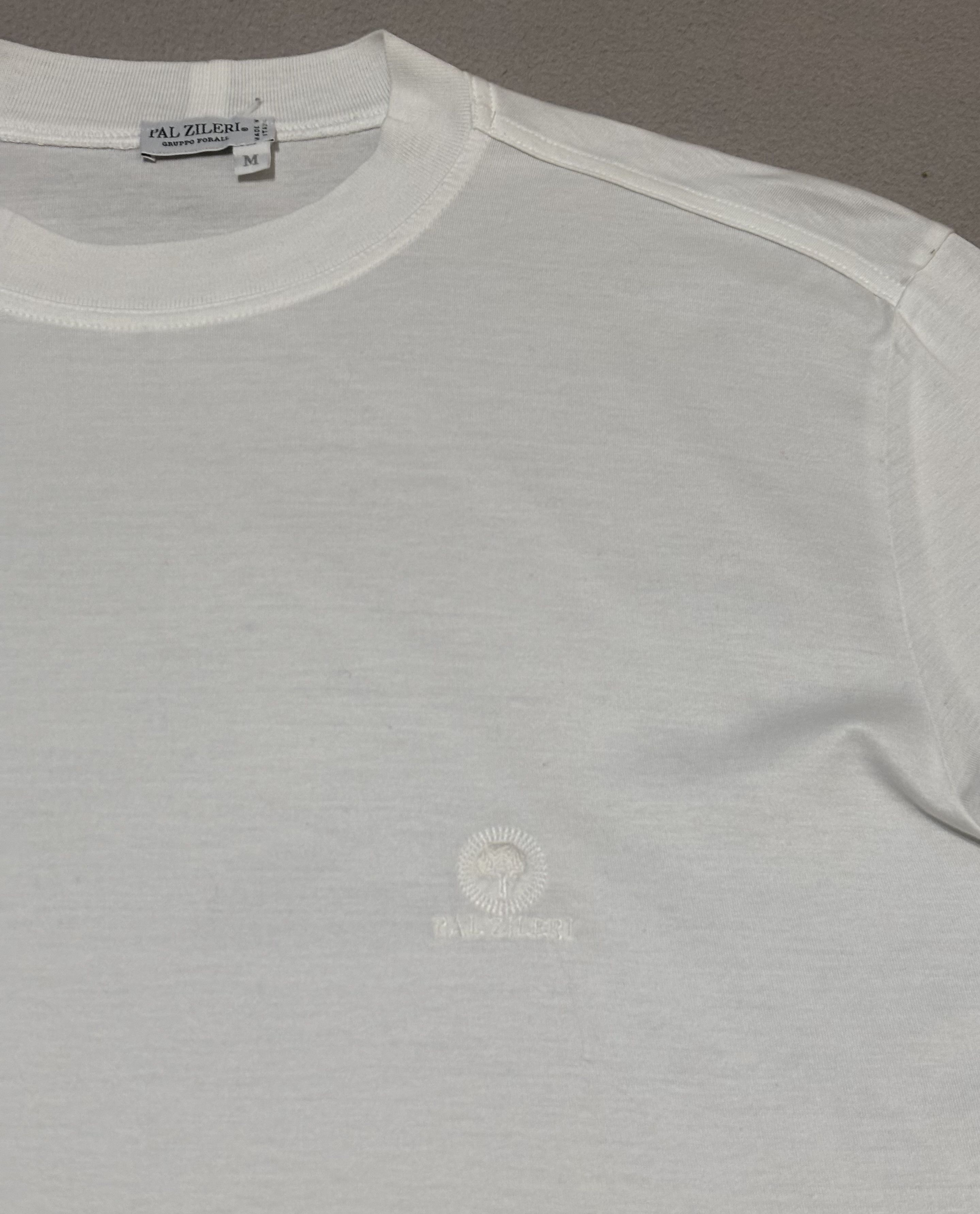 Pal Zileri Pal Zileri vintage White T-shirt Size. M Size US M / EU 48-50 / 2 - 7 Thumbnail